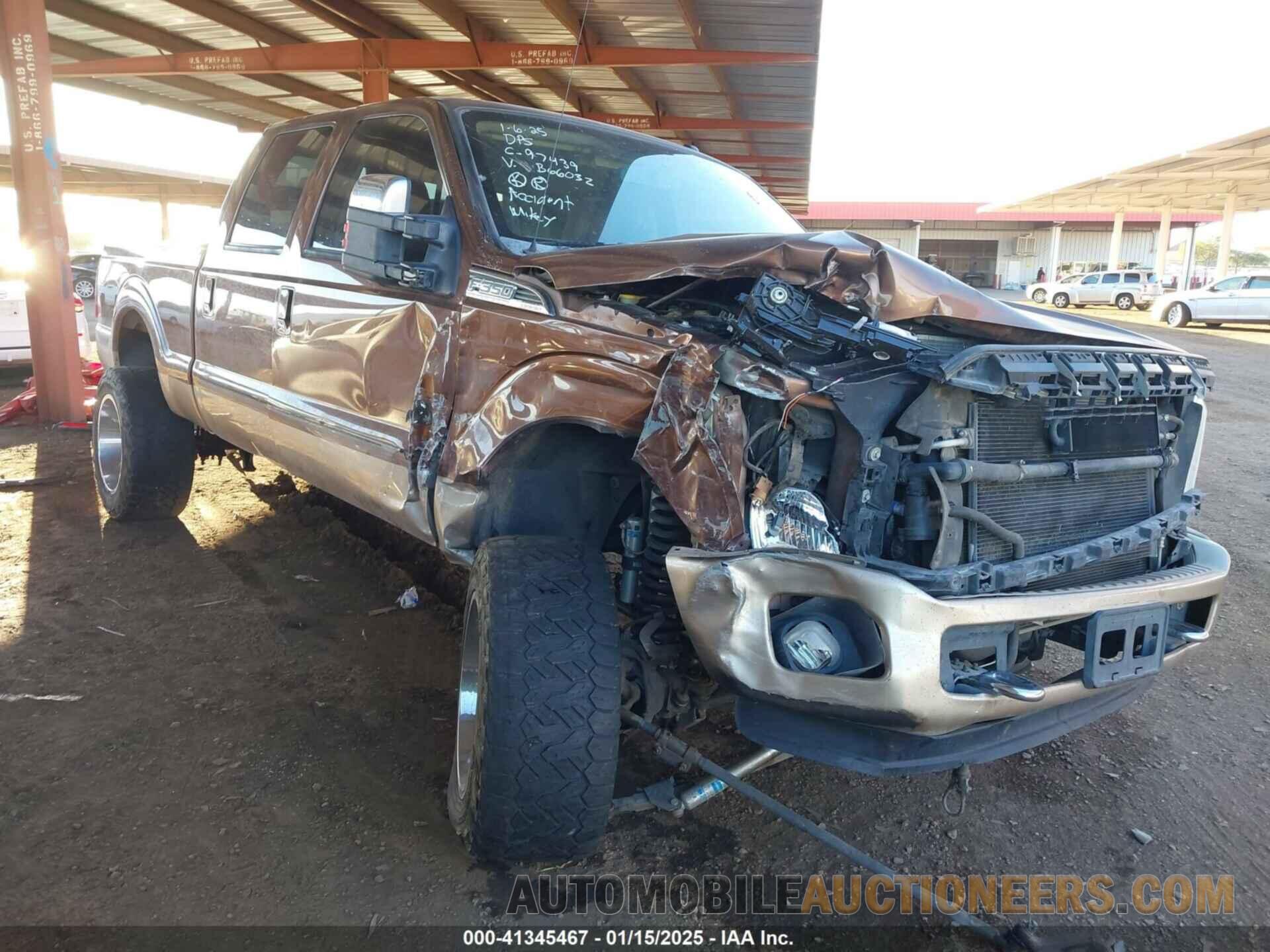 1FT8W3BT7BEB66032 FORD F-350 2011