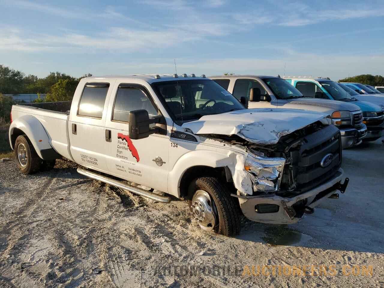 1FT8W3CT5BEC24427 FORD F350 2011