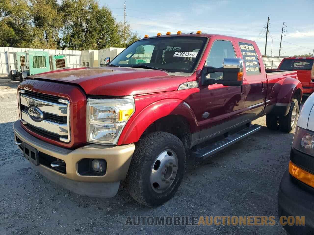 1FT8W3DT4EEA32435 FORD F350 2014