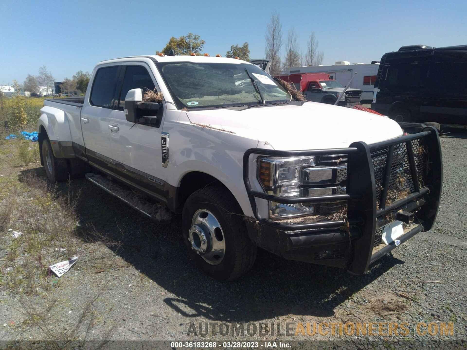 1FT8W3DT6KEE01596 FORD SUPER DUTY F-350 DRW 2019