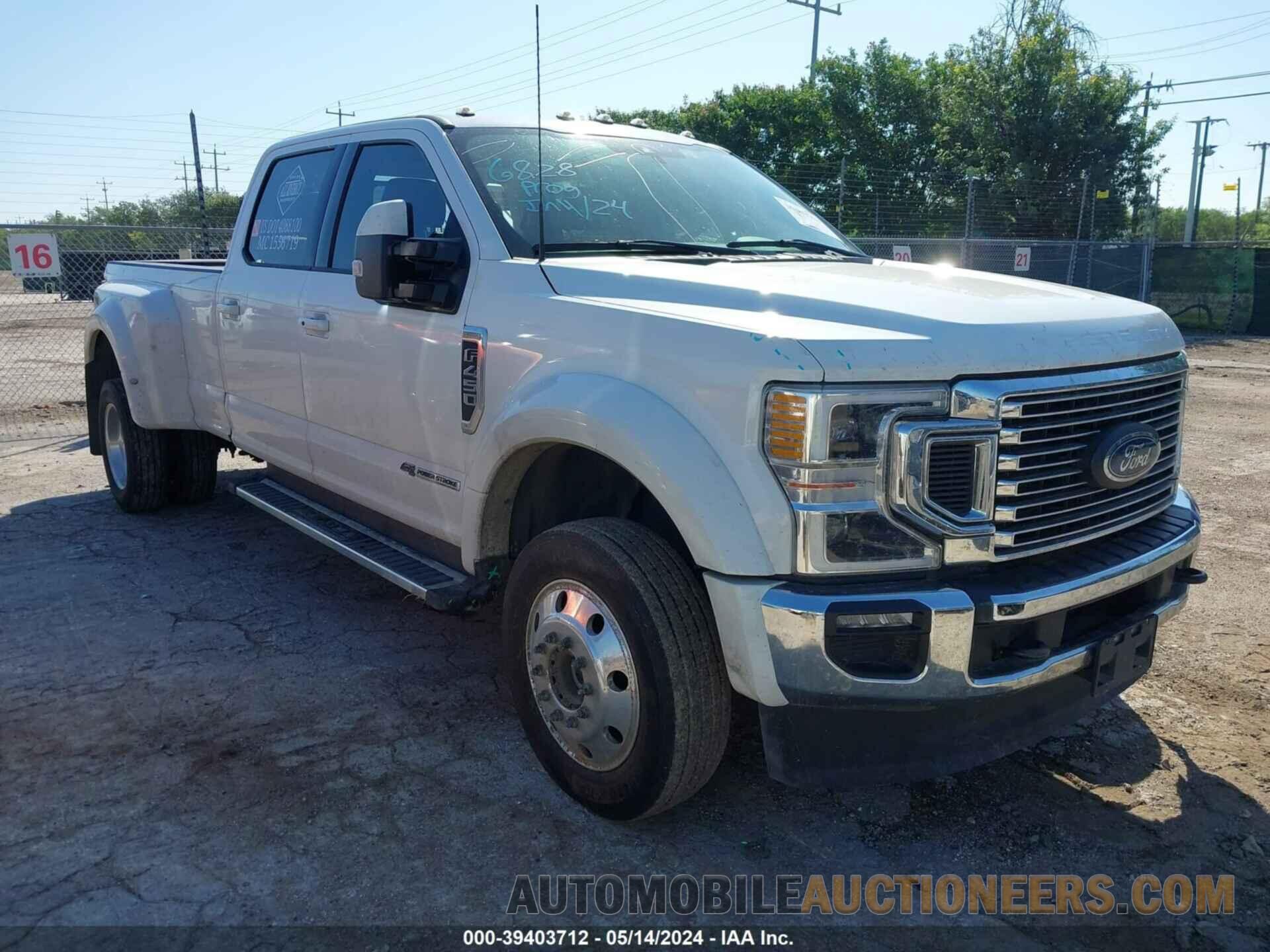 1FT8W4DT4NEF23626 FORD F-450 2022