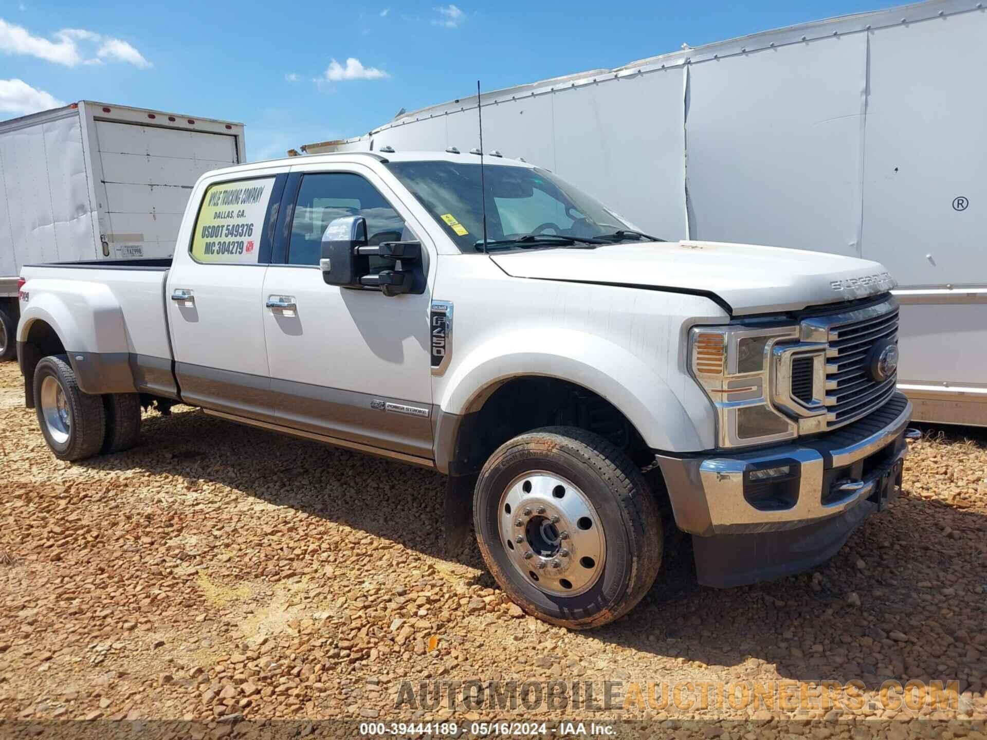 1FT8W4DT5NED59173 FORD F-450 2022