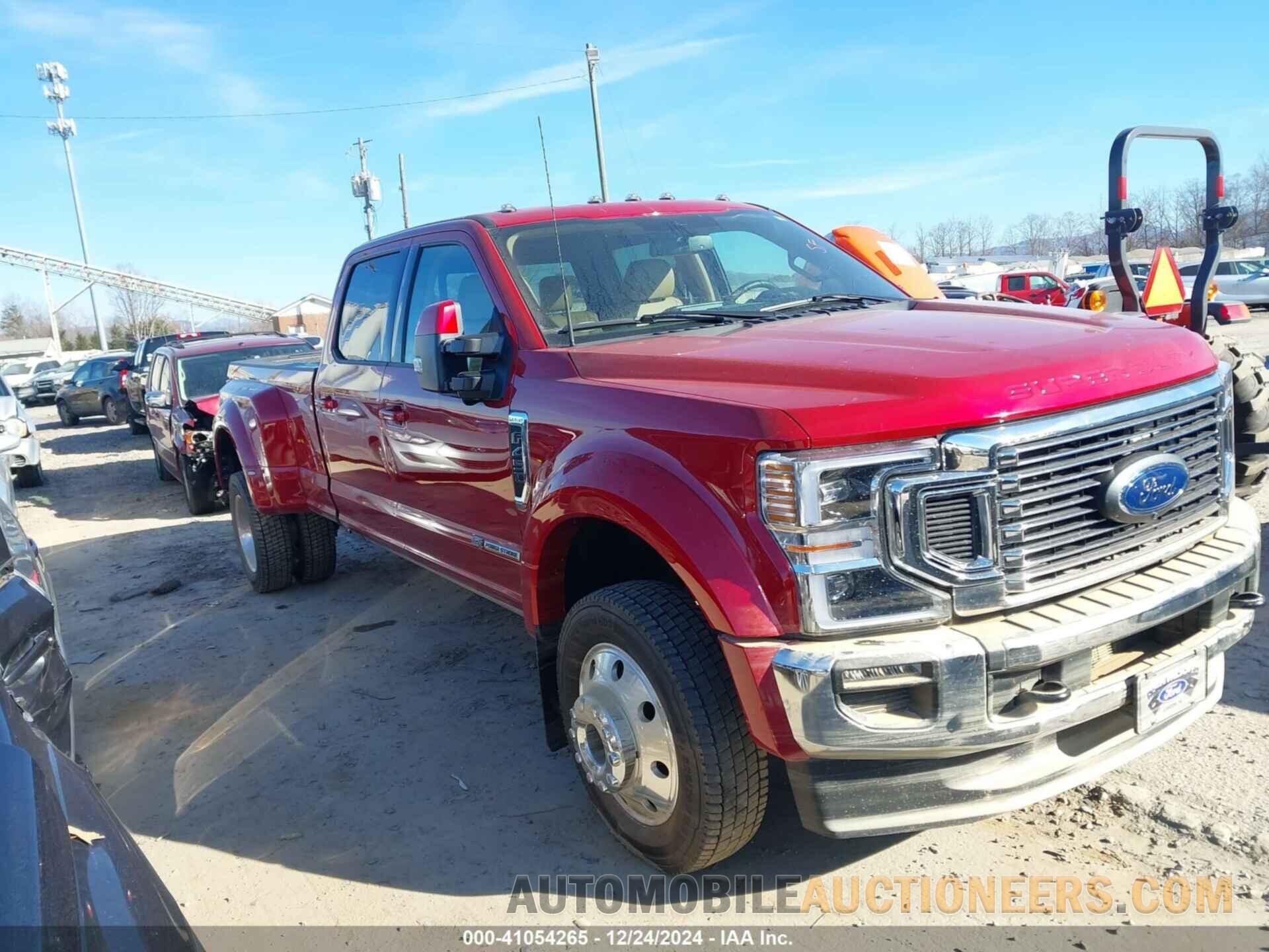 1FT8W4DT9NEF51776 FORD F450 2022