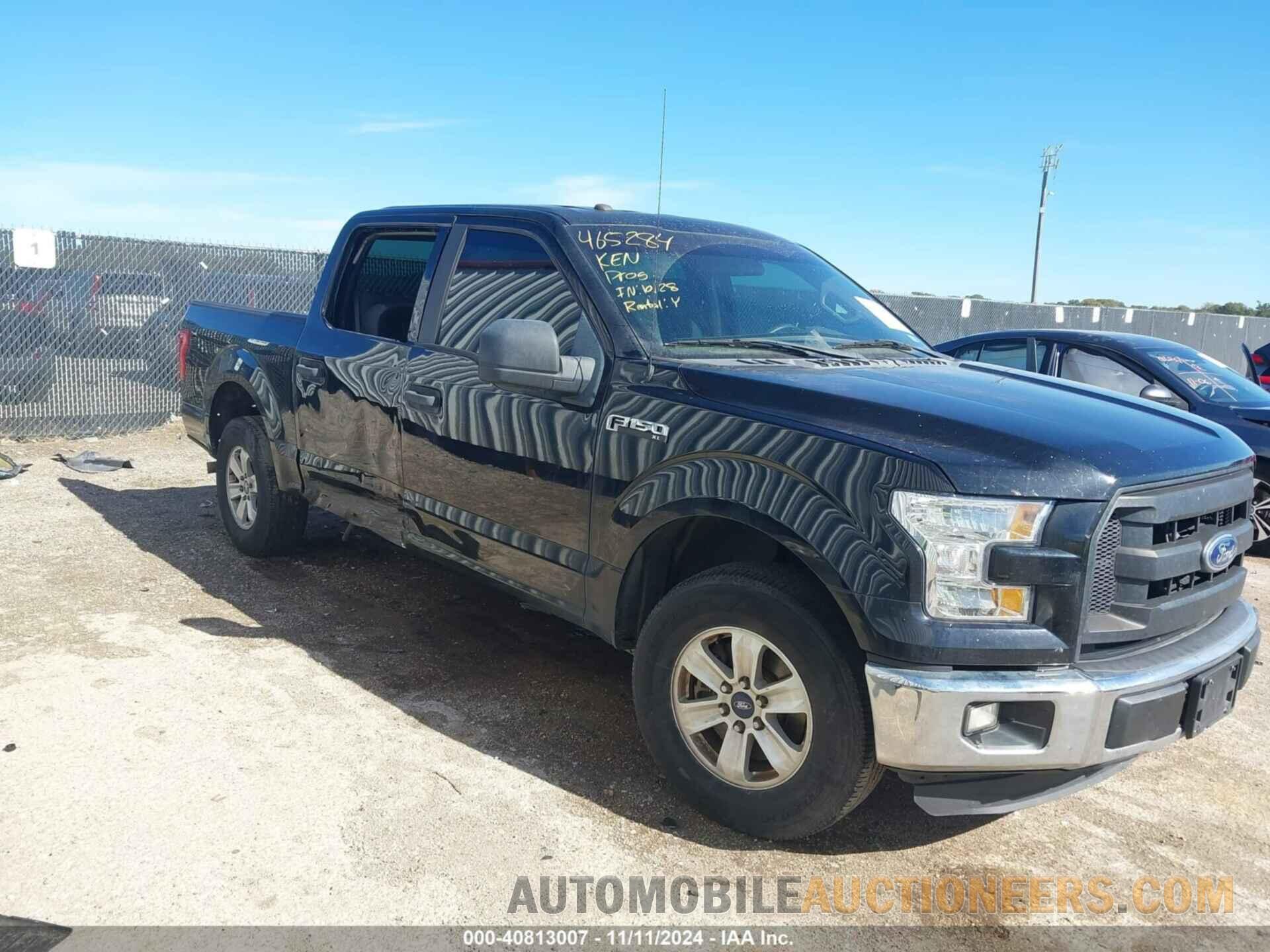 1FTEW1C89GKD22405 FORD F-150 2016