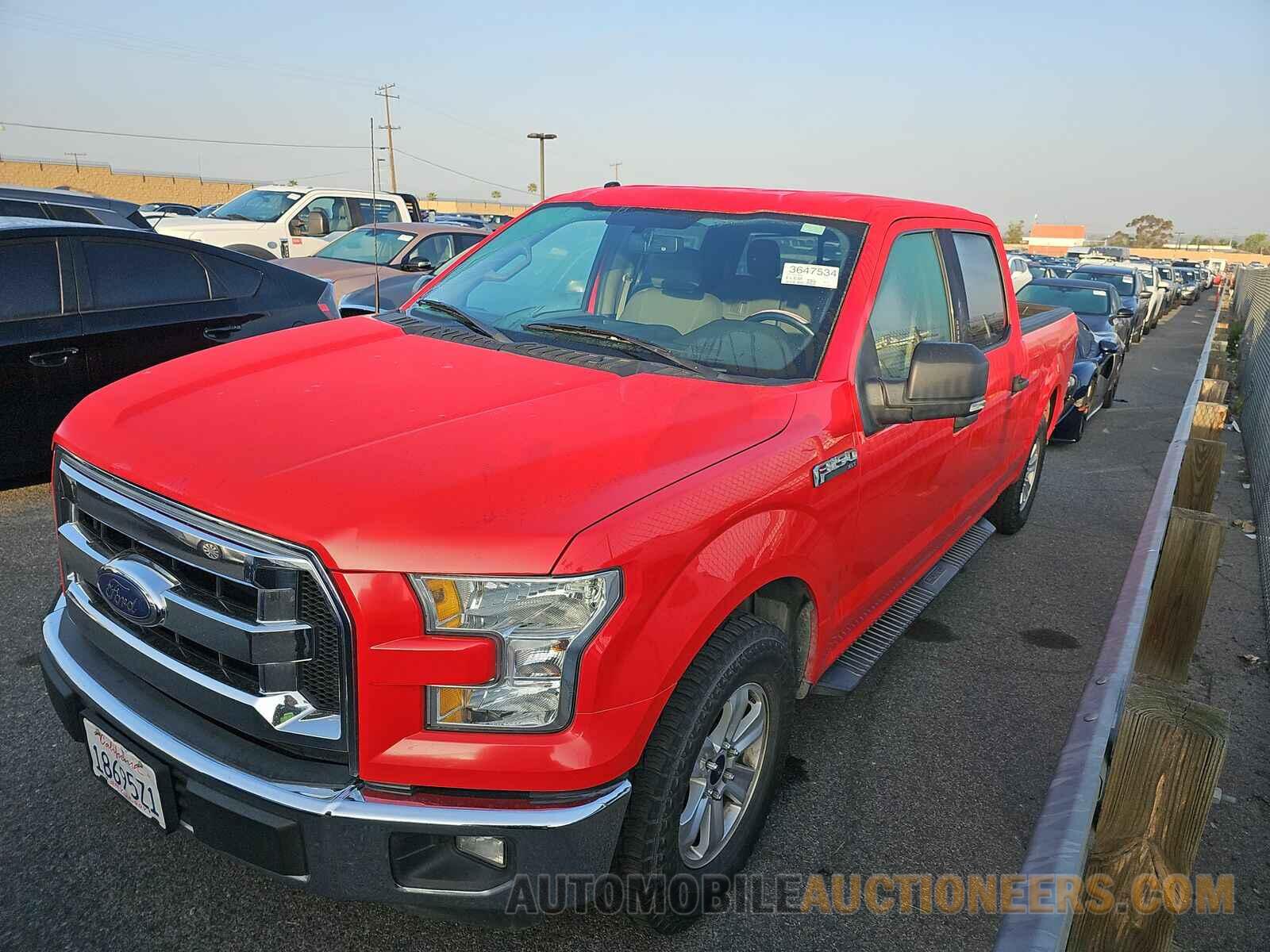 1FTEW1CF7GFA18562 Ford F-150 2016