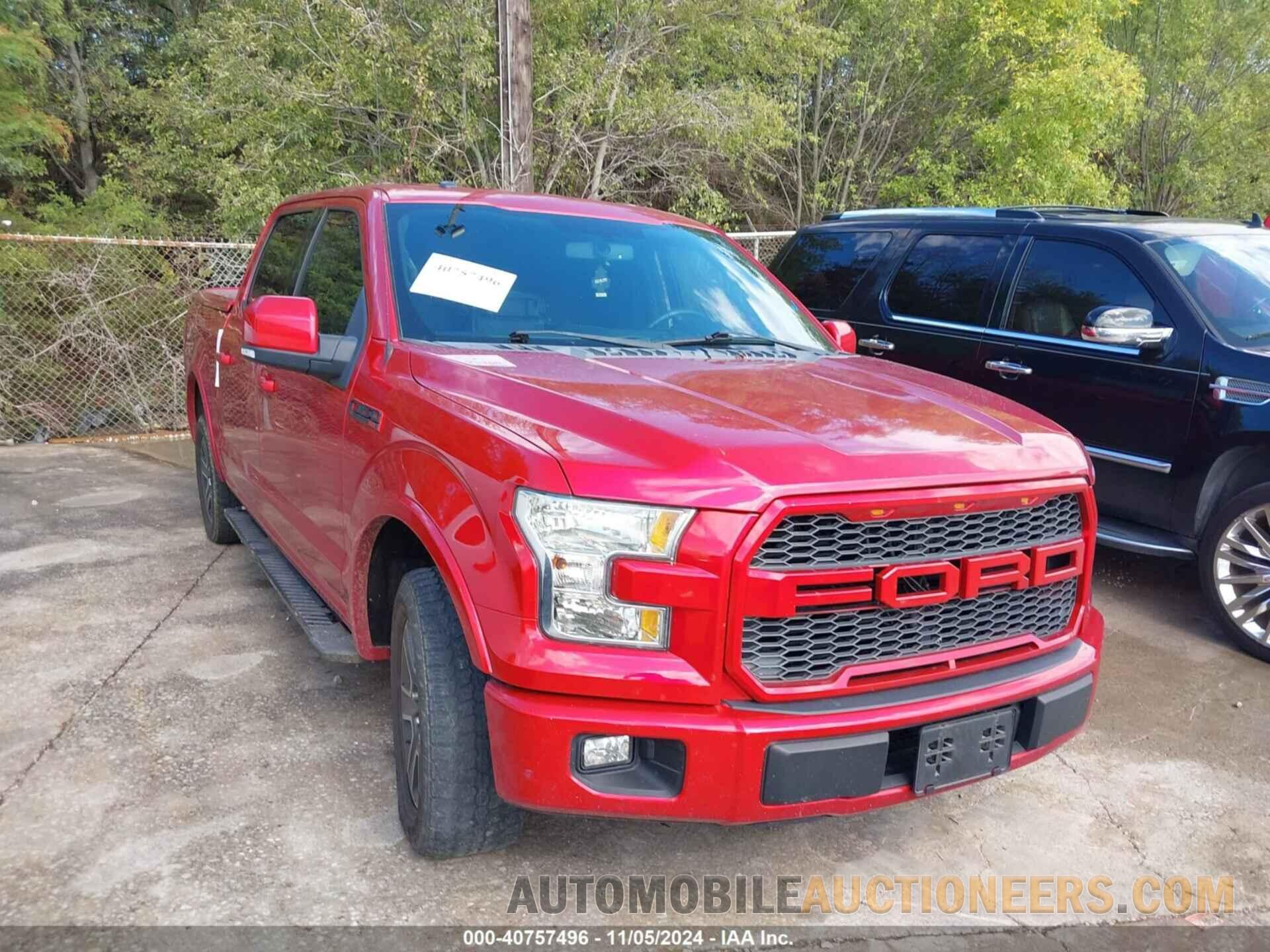 1FTEW1CG0FKD34593 FORD F-150 2015