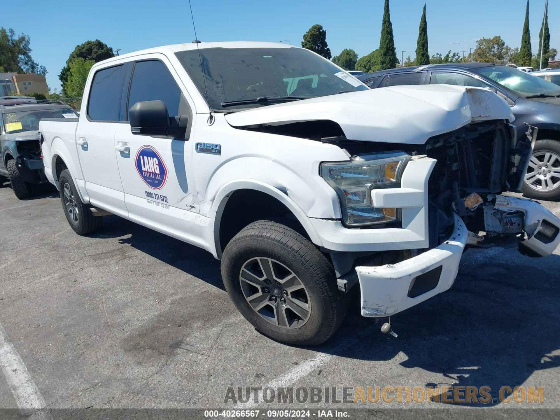 1FTEW1CG5GKE32178 FORD F-150 2016