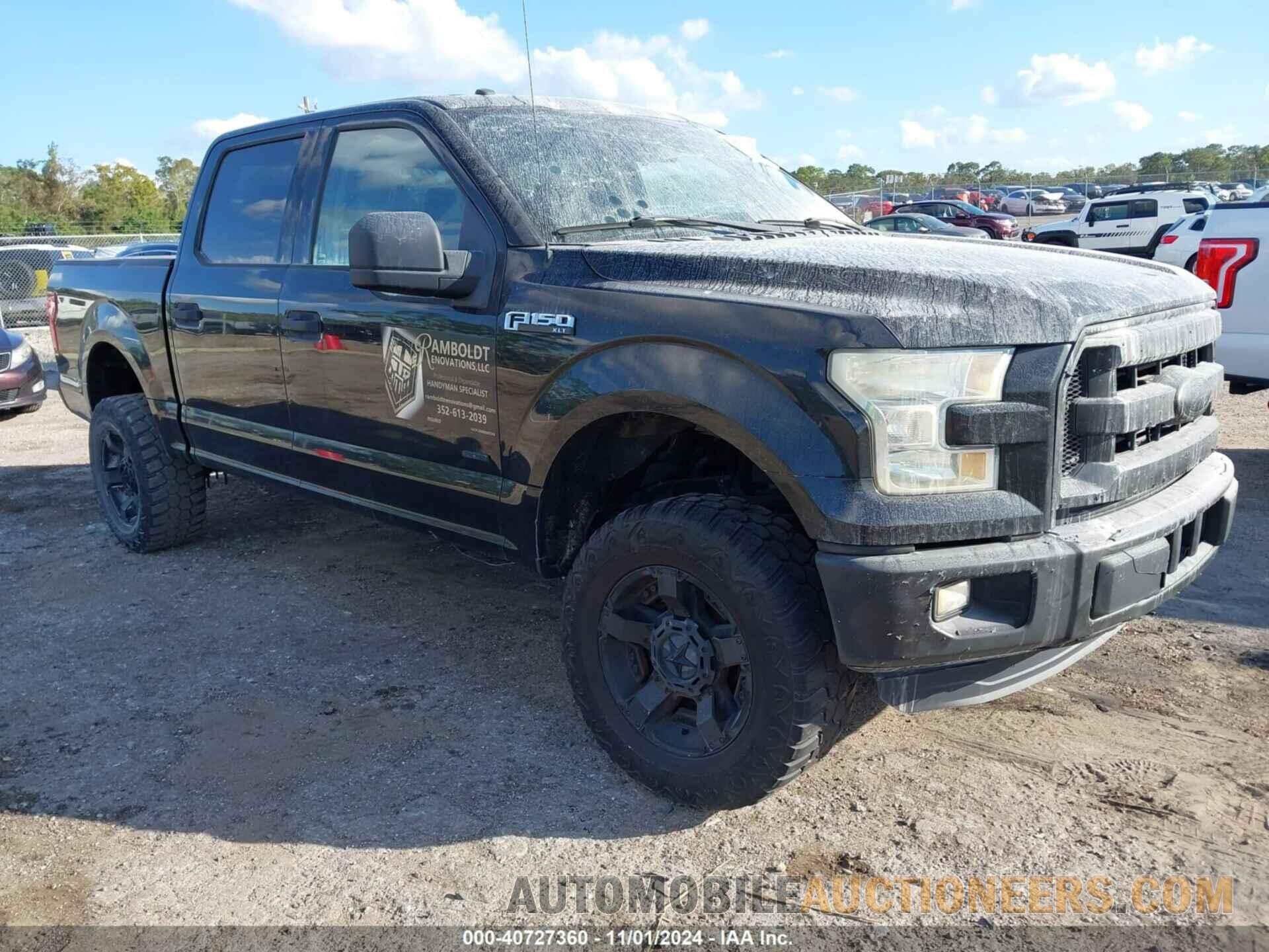 1FTEW1CG9GFA15686 FORD F-150 2016