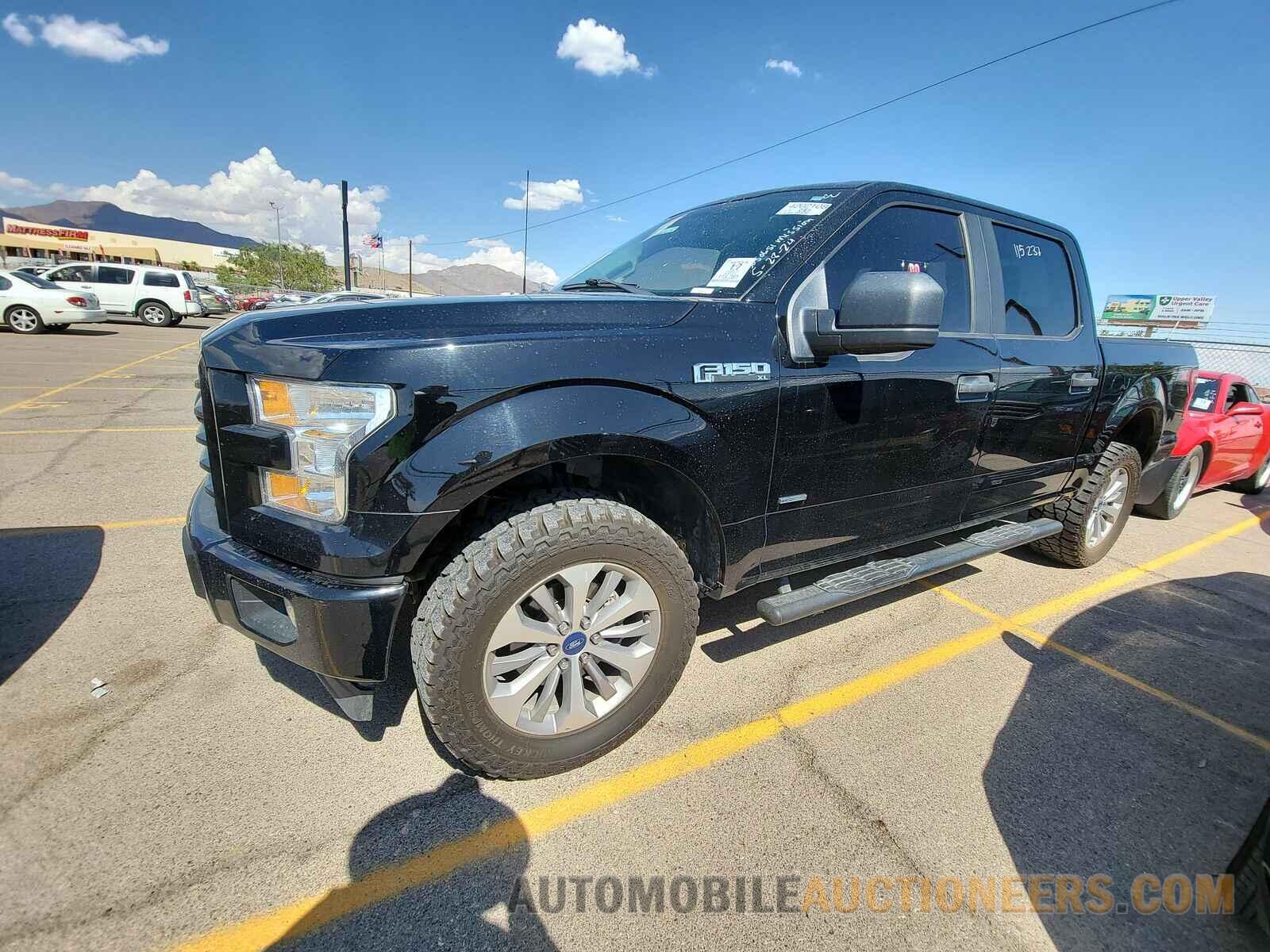 1FTEW1CP1HFB71870 Ford F-150 2017