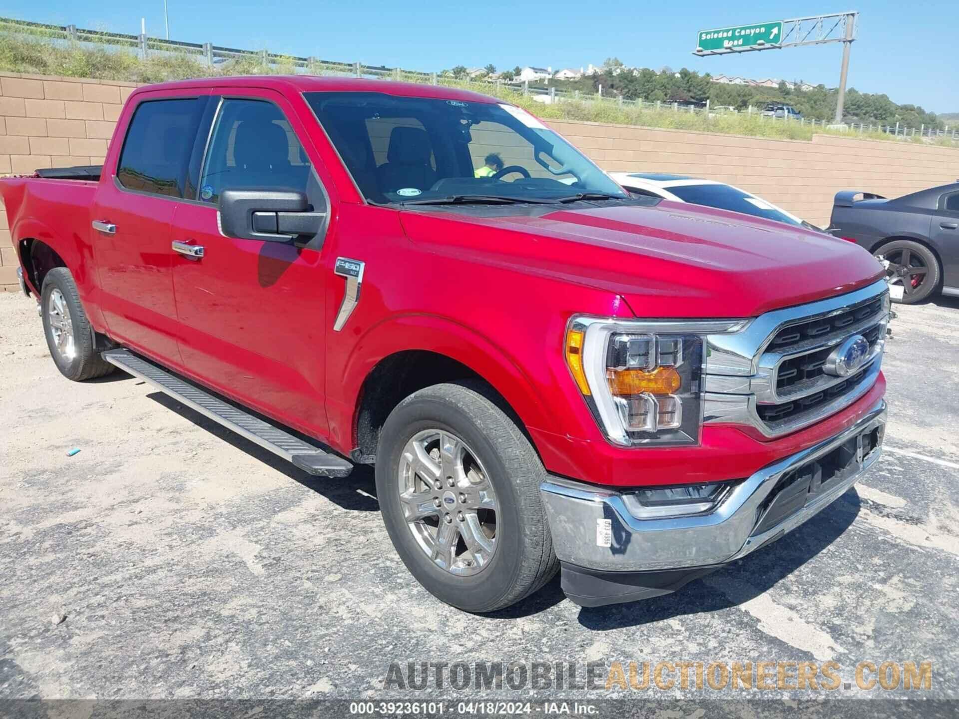 1FTEW1CP2NKD65763 FORD F-150 2022