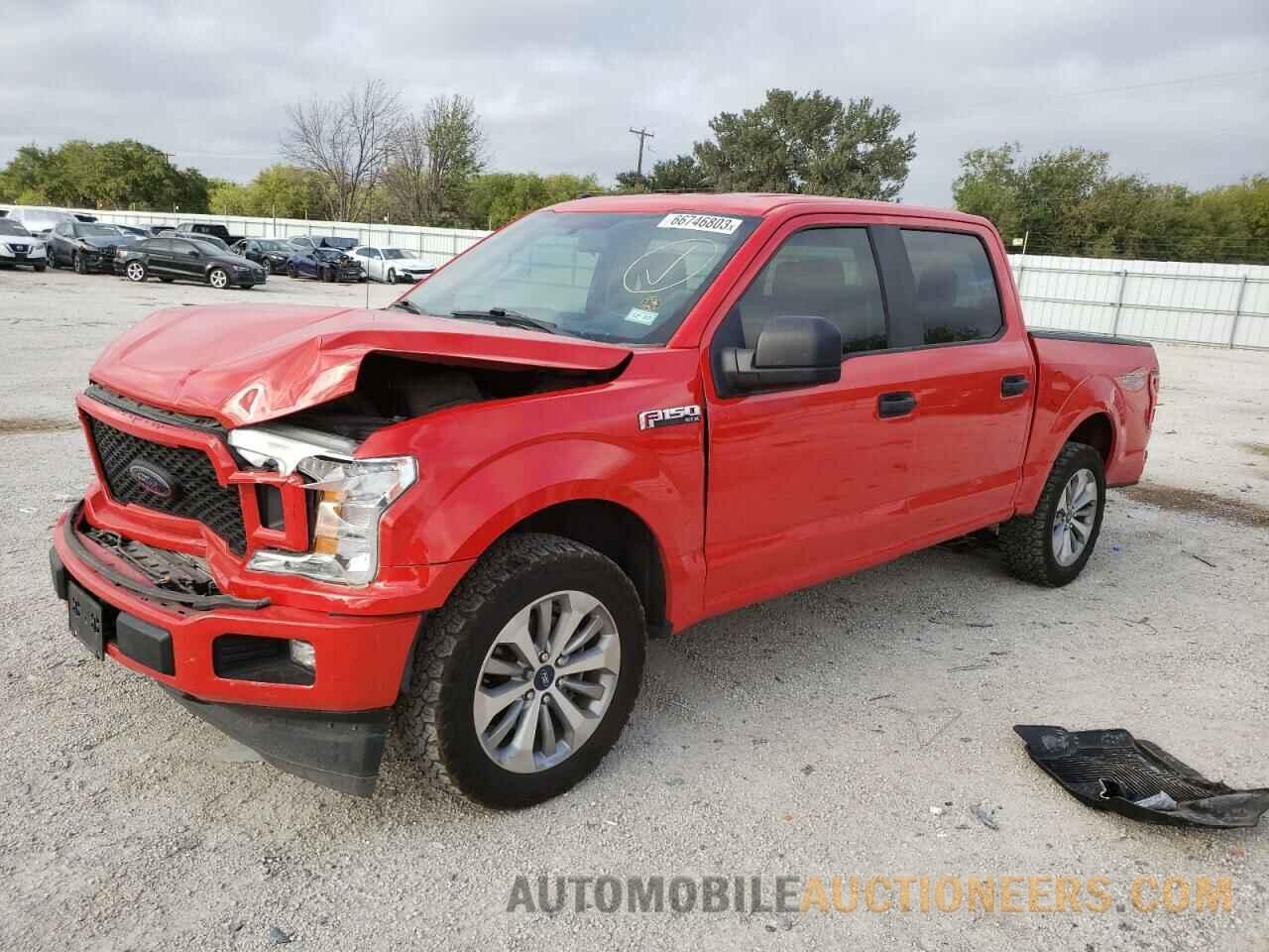 1FTEW1CP9JKF70586 FORD F-150 2018