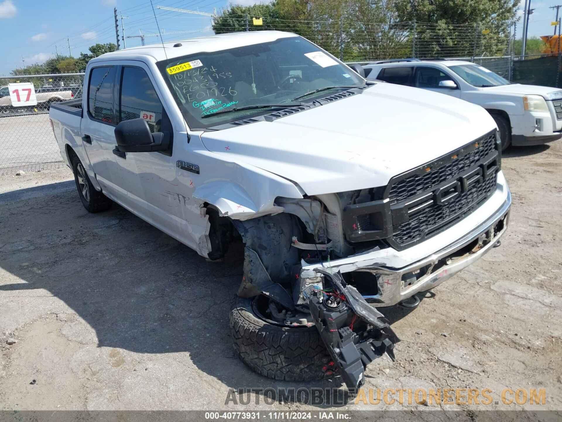 1FTEW1E52JKE01926 FORD F-150 2018