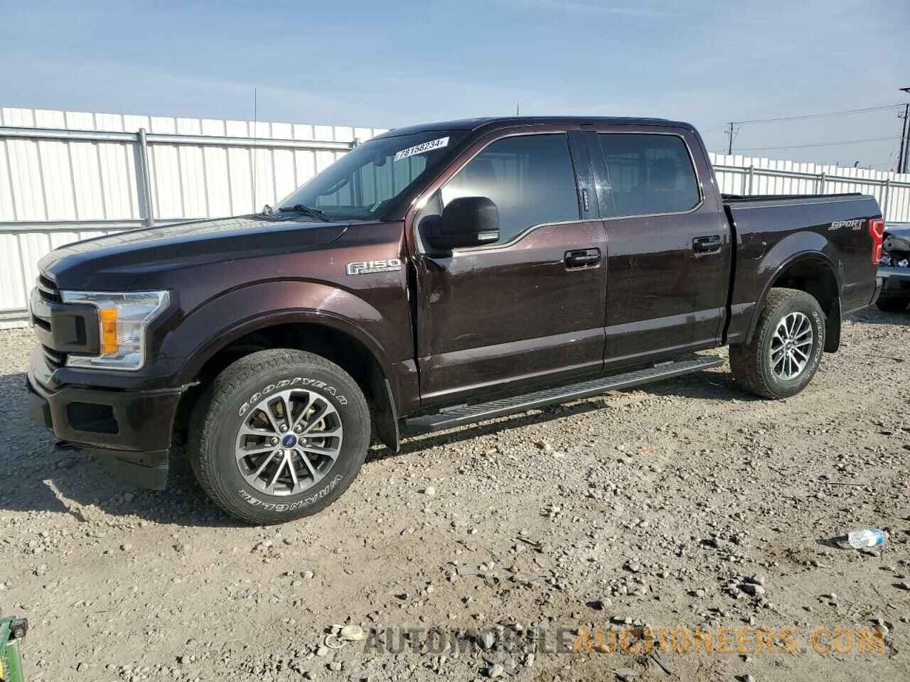 1FTEW1E54JFB25452 FORD F-150 2018