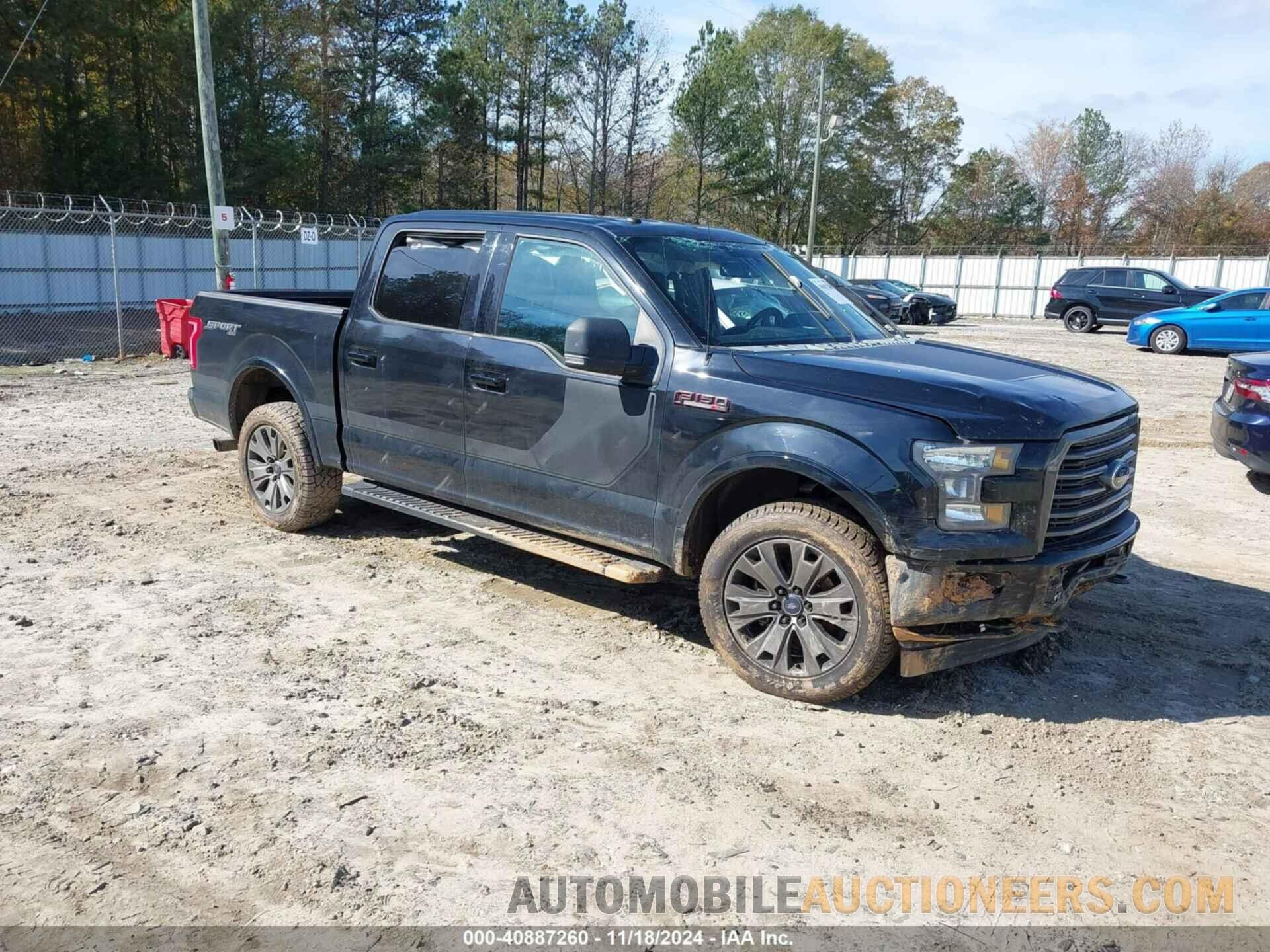 1FTEW1EF0HFA19342 FORD F-150 2017