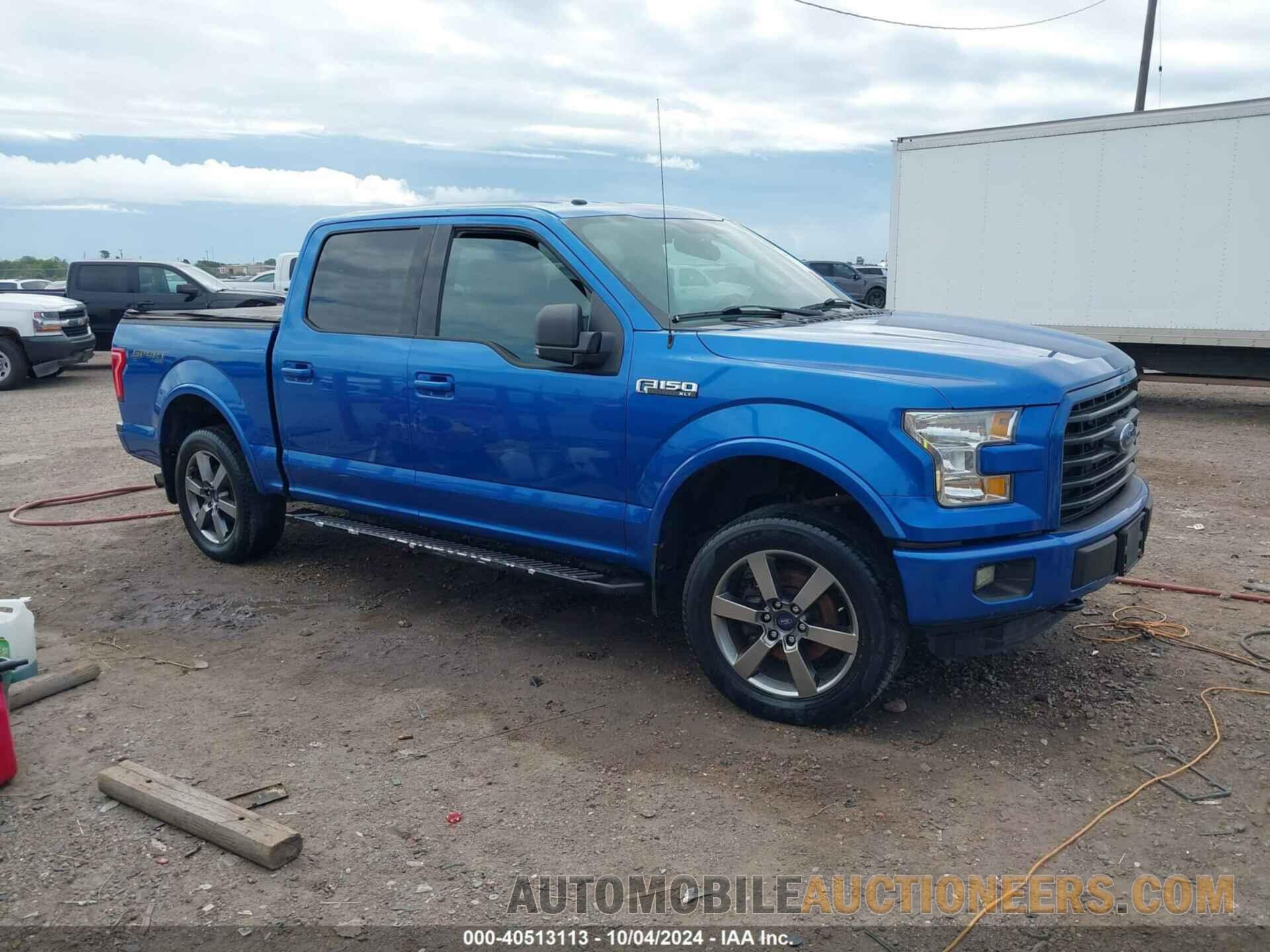 1FTEW1EF1FKD43128 FORD F-150 2015