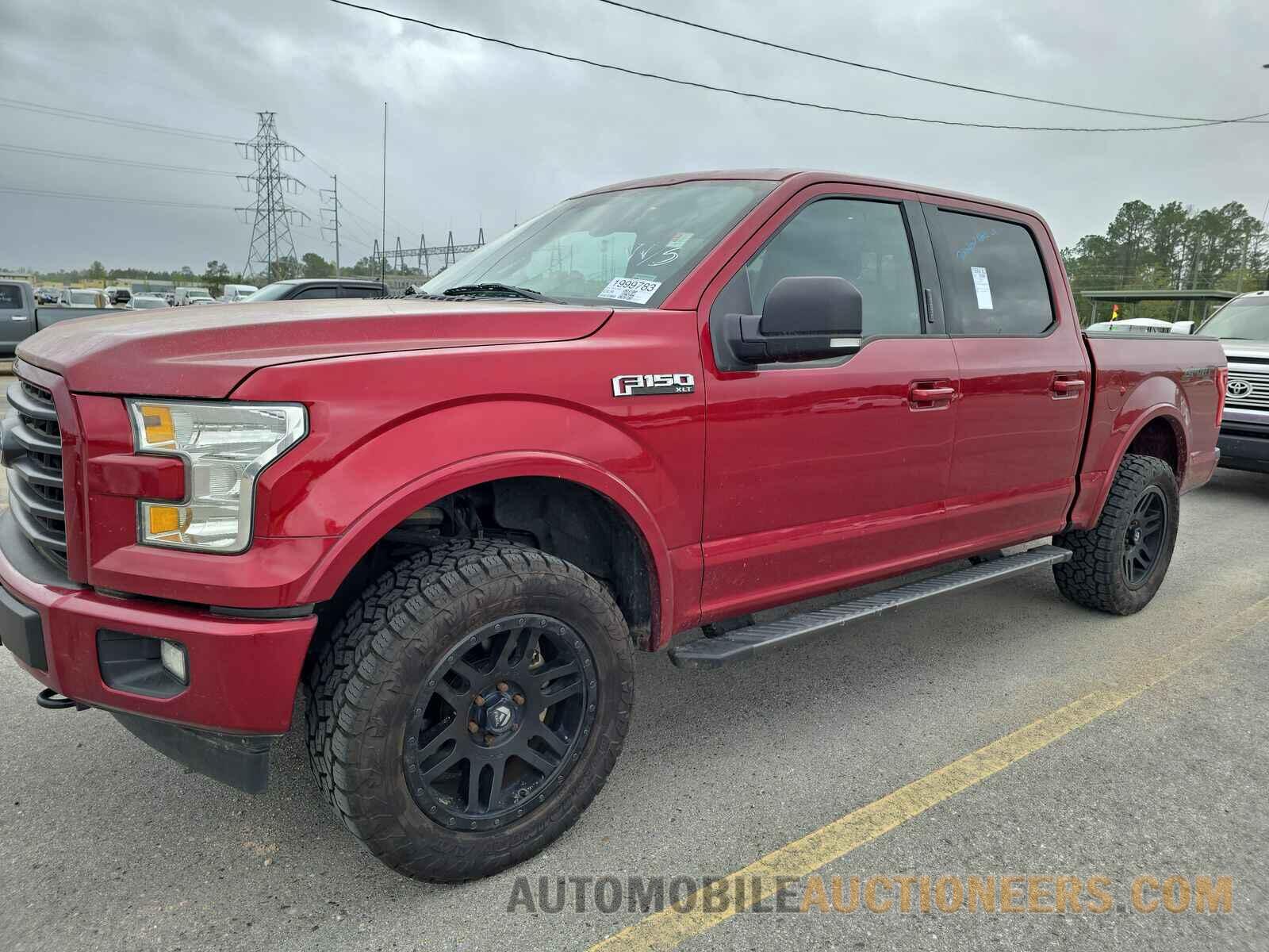 1FTEW1EF4HKC27456 Ford F-150 2017
