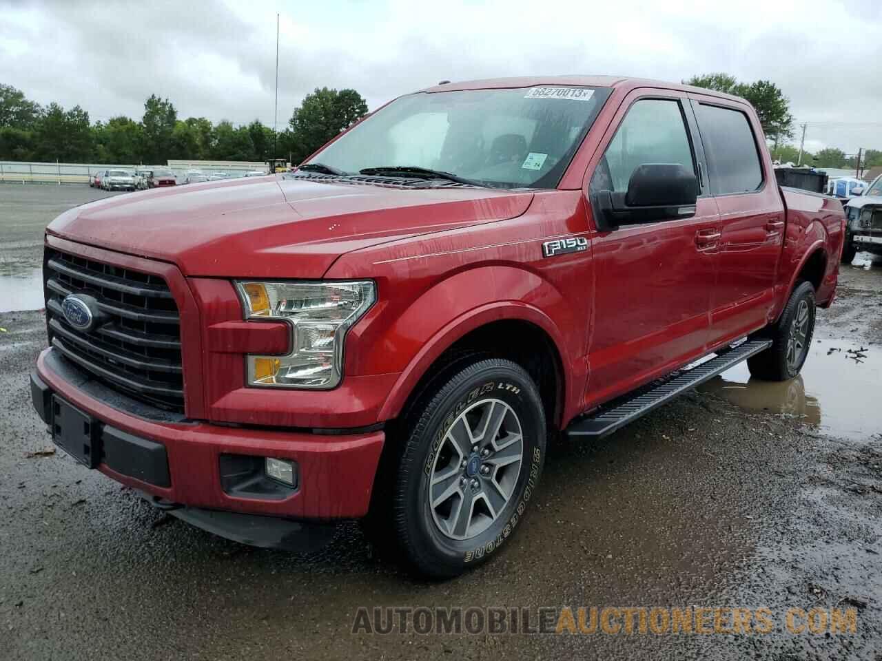 1FTEW1EF9GKE90752 FORD F-150 2016