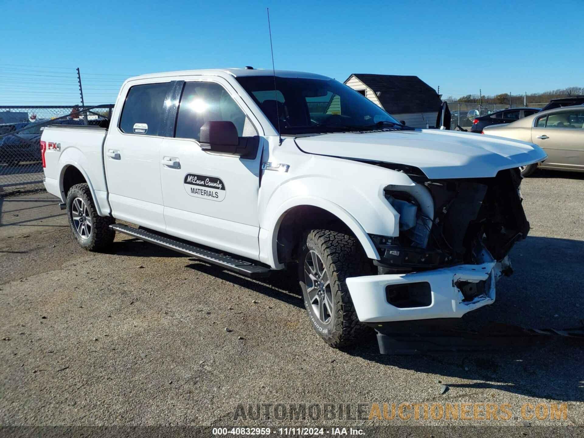 1FTEW1EFXHFB31288 FORD F-150 2017