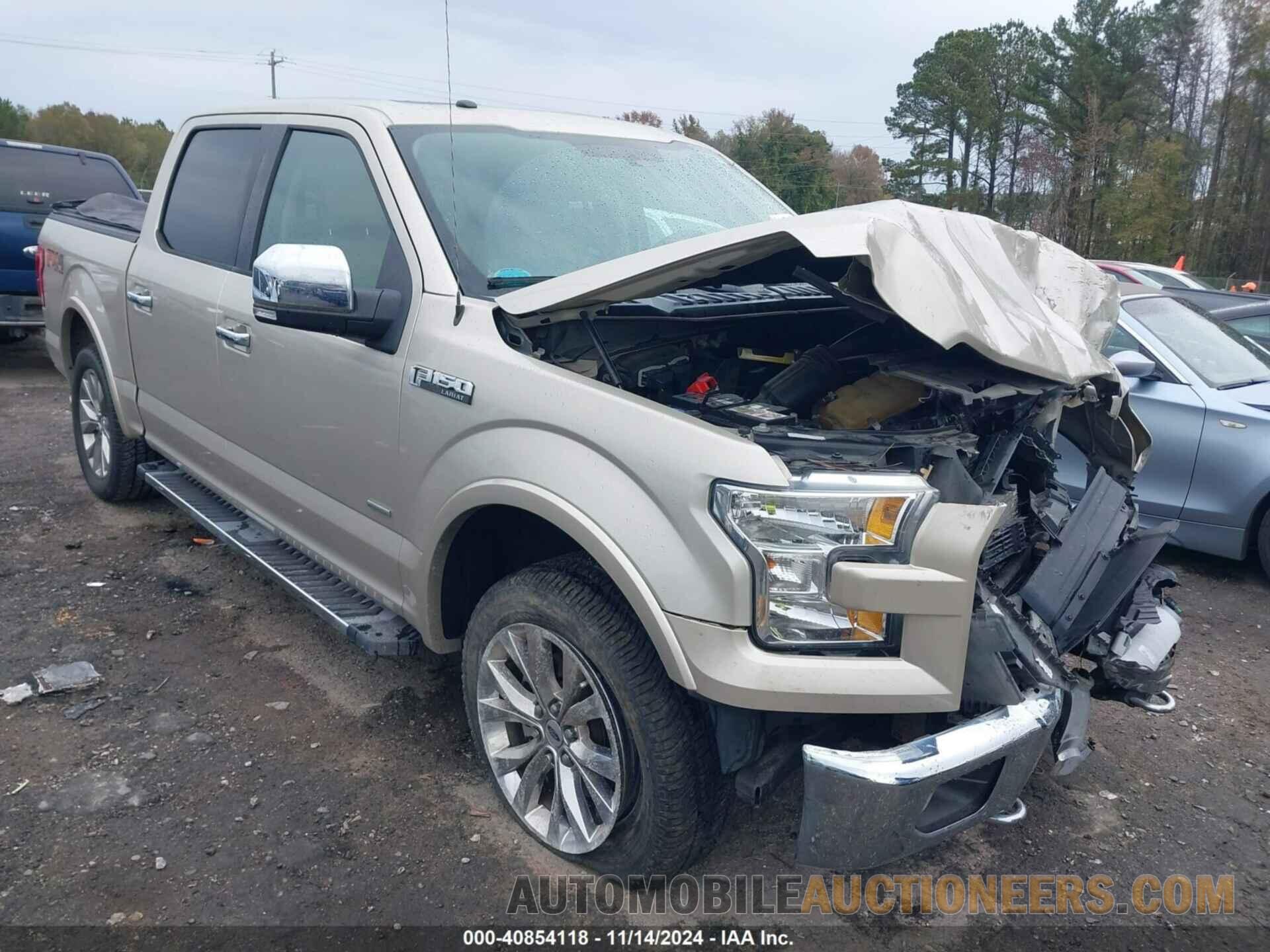 1FTEW1EGXHFA40837 FORD F-150 2017