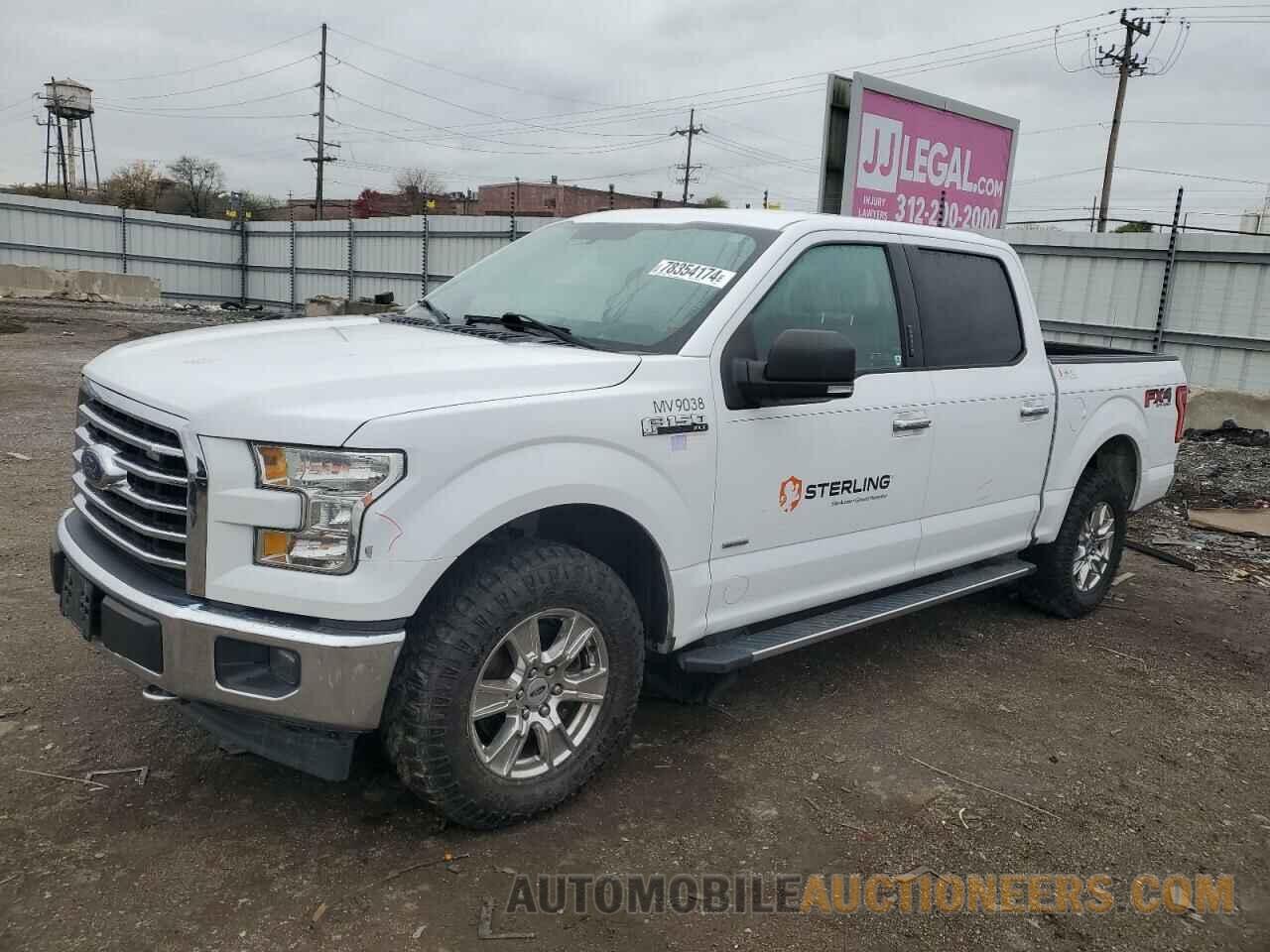 1FTEW1EP9HKD59038 FORD F-150 2017