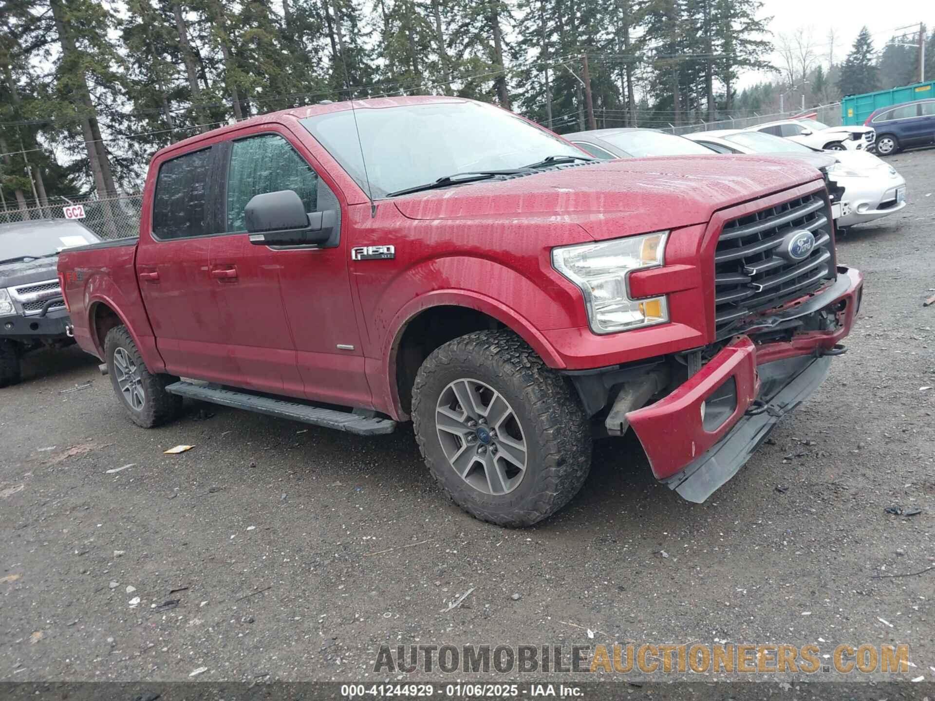 1FTEW1EPXFKD43458 FORD F-150 2015