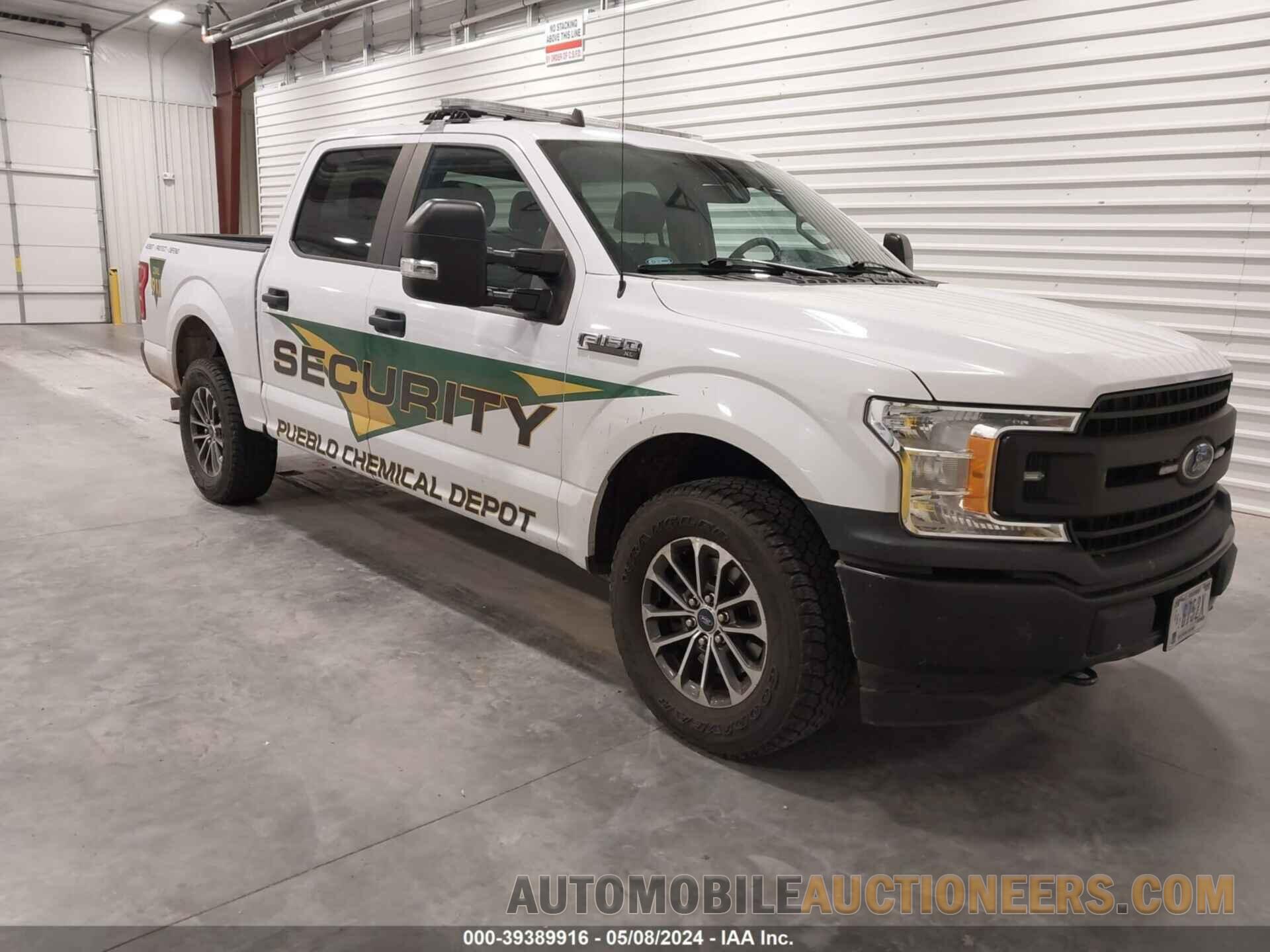 1FTEW1P47LKF21793 FORD F-150 POLICE RESPONDER 2020