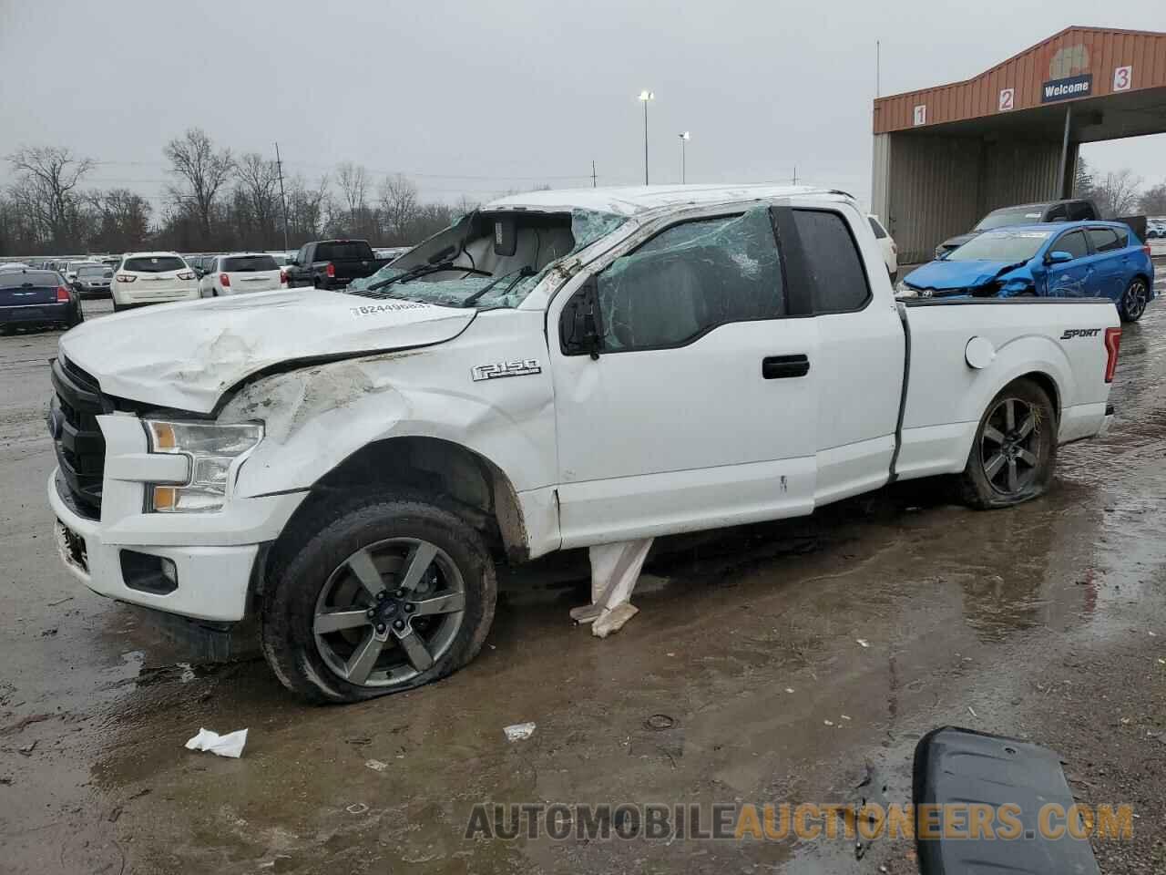 1FTEX1C83HFB77689 FORD F-150 2017