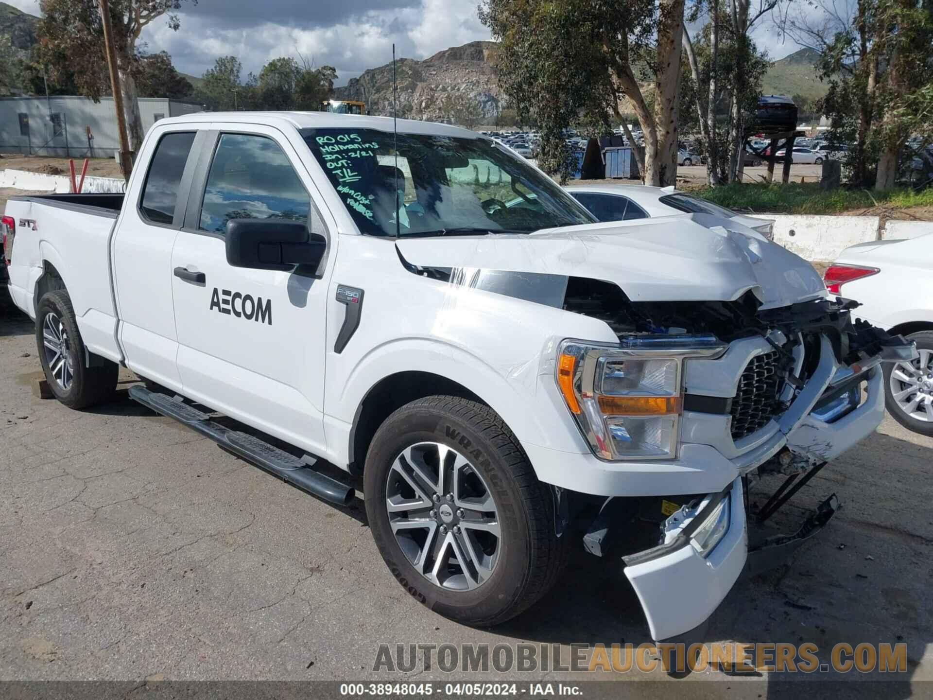 1FTEX1CP8NKF24492 FORD F-150 2022