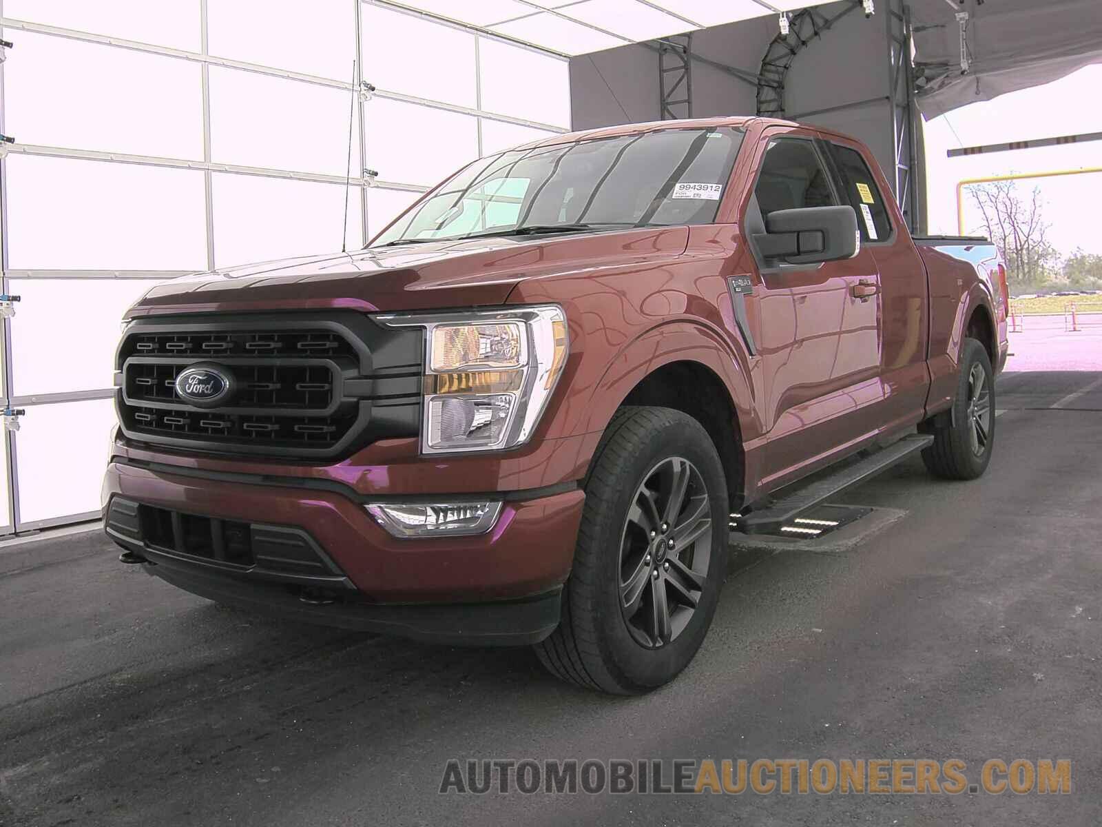 1FTEX1EP5MKD00219 Ford F-150 XLT 2021