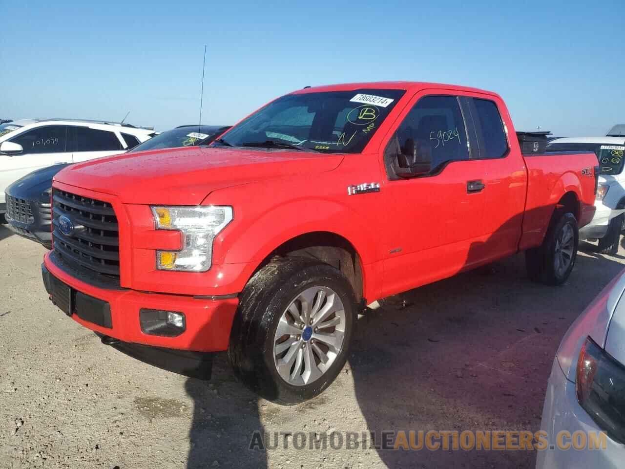 1FTEX1EPXHKC78773 FORD F-150 2017