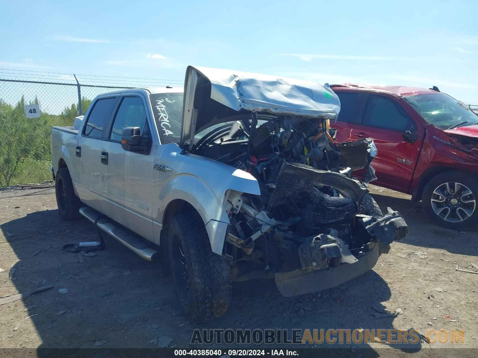 1FTFW1CT2DFE01105 FORD F-150 2013