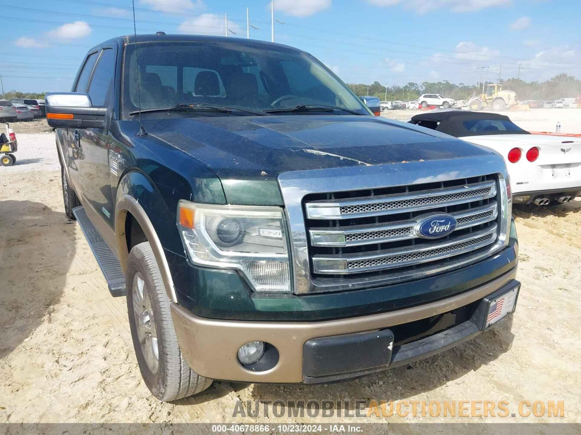 1FTFW1CT9DFB06969 FORD F-150 2013