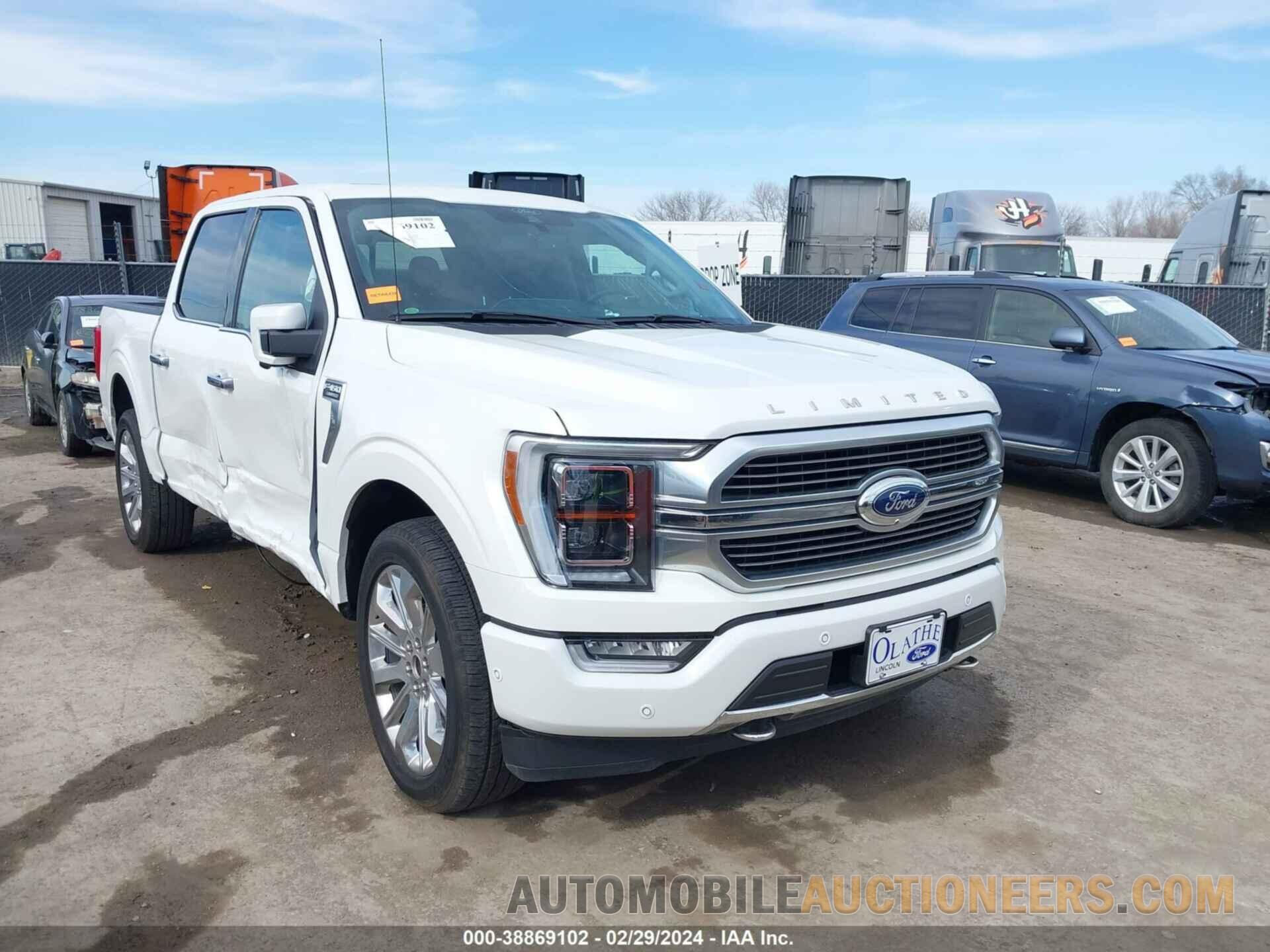 1FTFW1ED7MFB09570 FORD F-150 2021