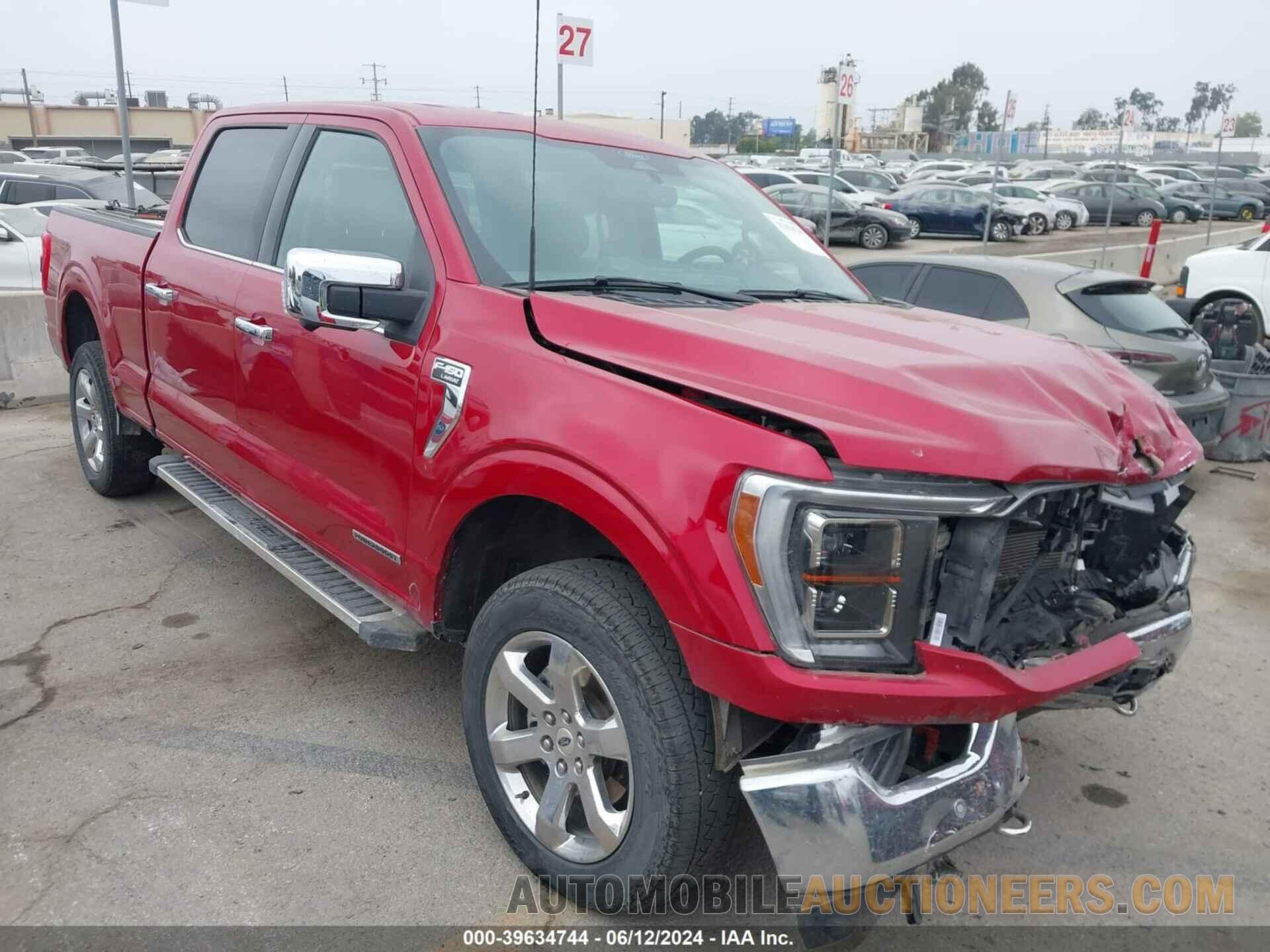 1FTFW1ED7NFB64182 FORD F150 2022