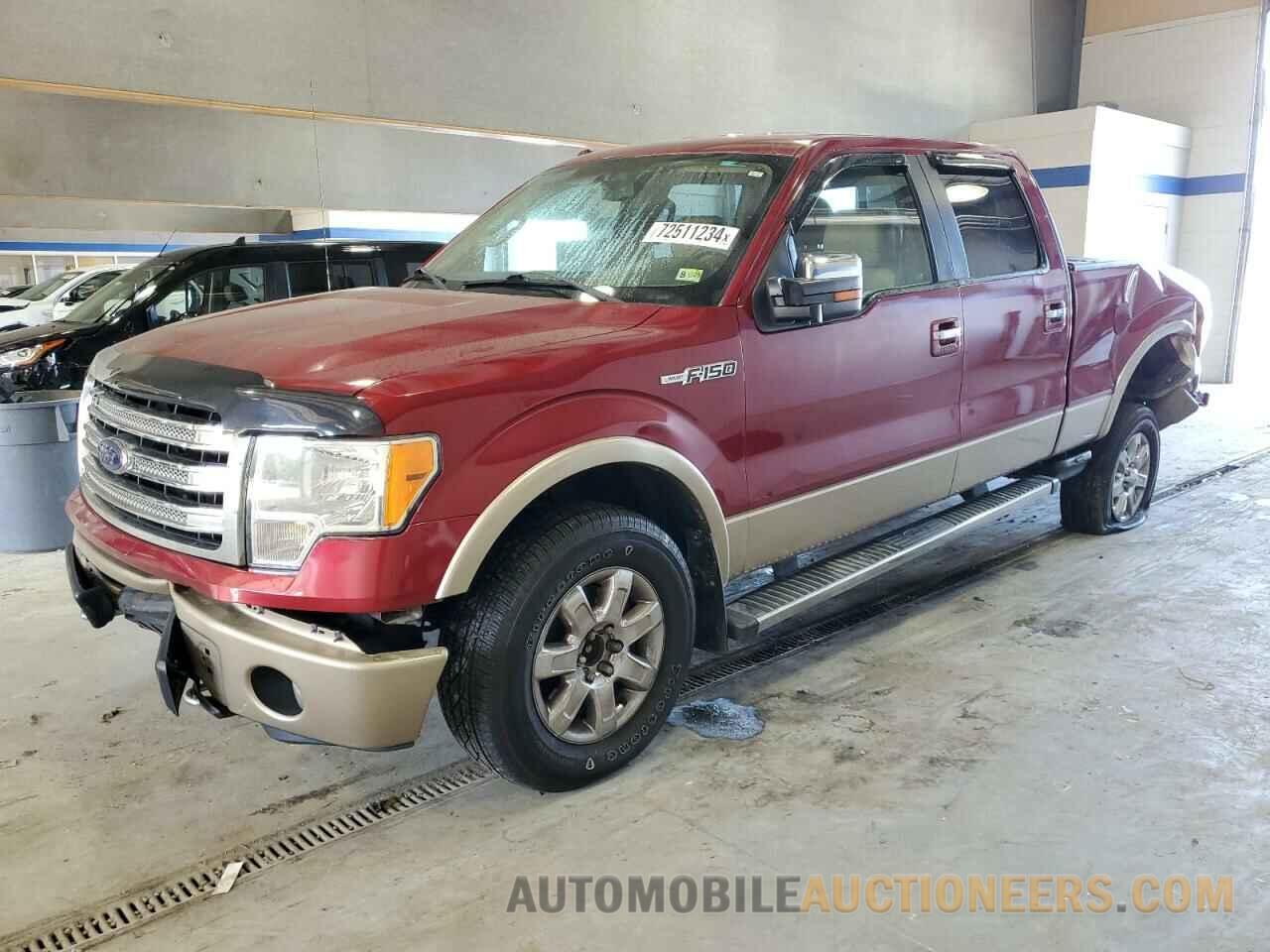 1FTFW1EF1DFB95508 FORD F-150 2013