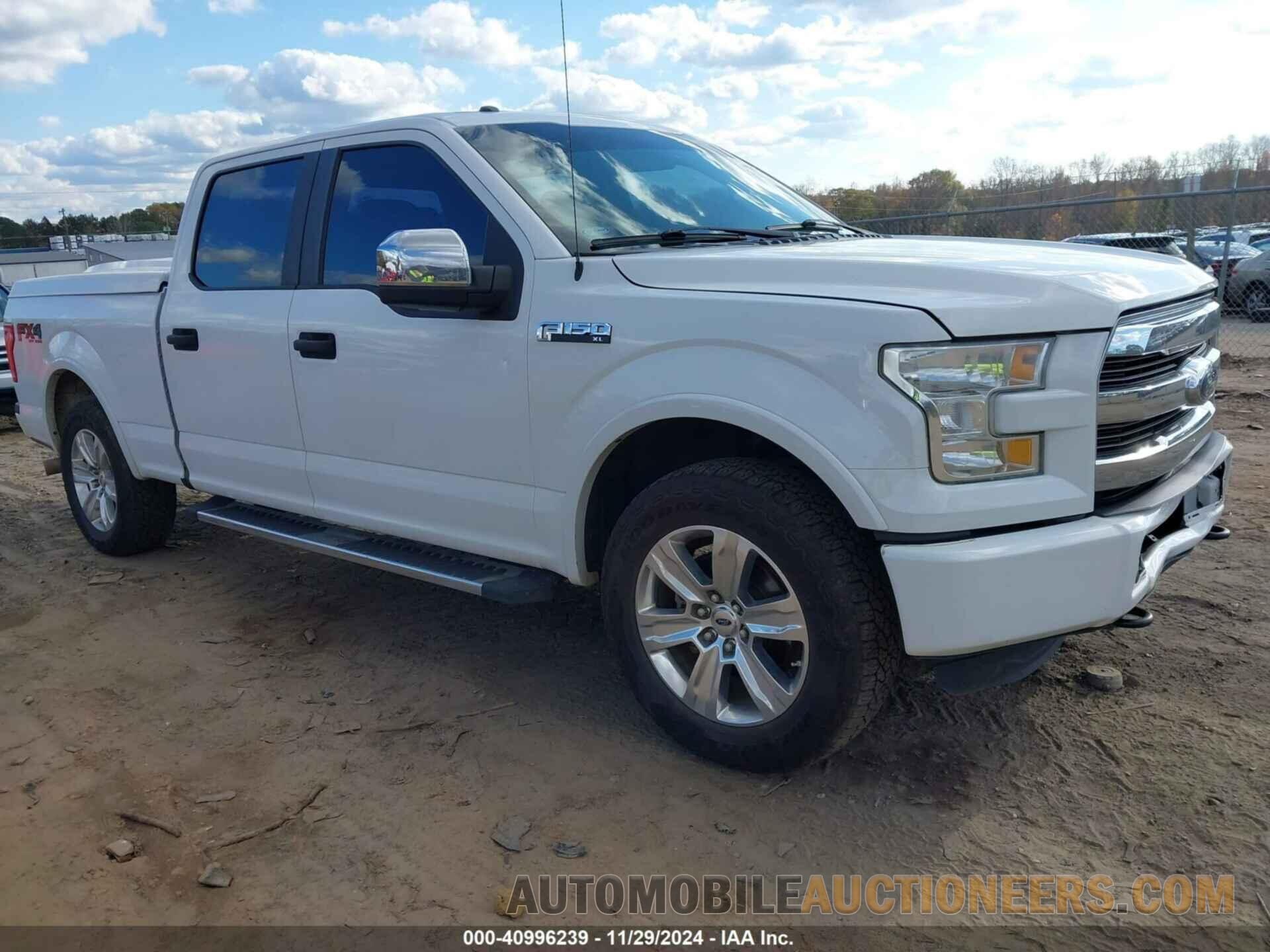 1FTFW1EF5FKE25237 FORD F-150 2015