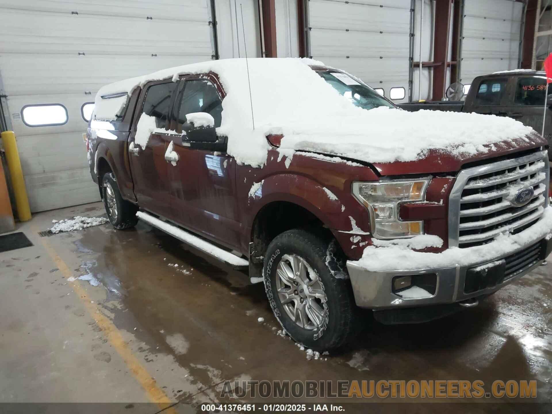 1FTFW1EF6GFC06412 FORD F-150 2016