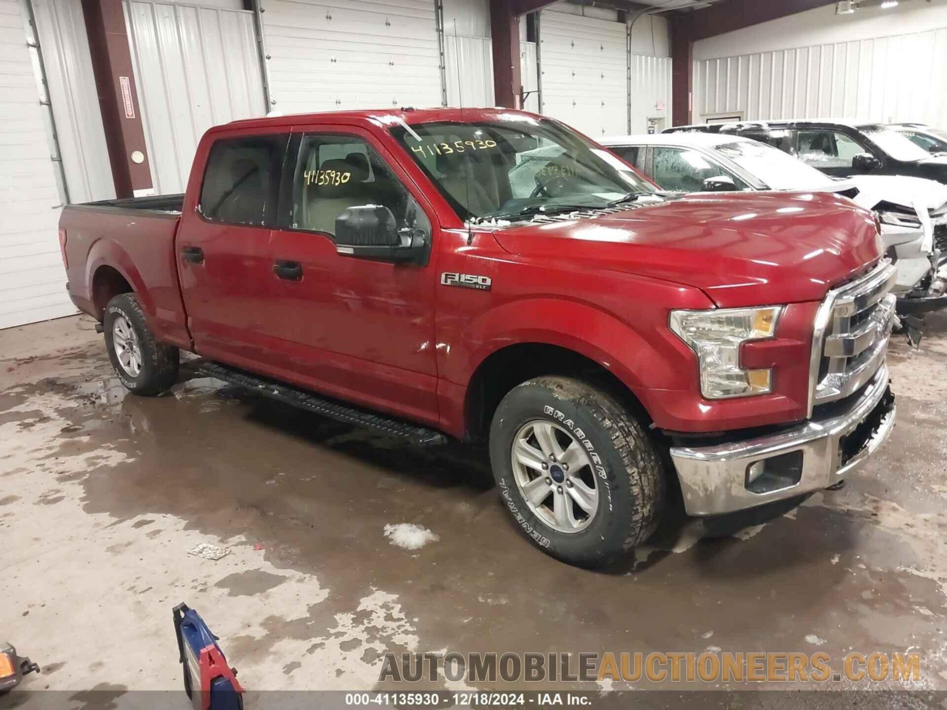 1FTFW1EF8GFA56433 FORD F-150 2016