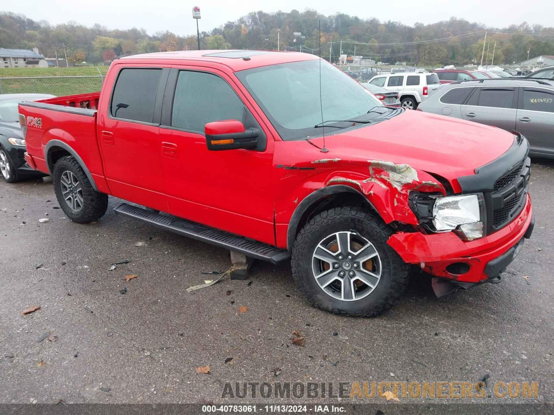 1FTFW1EFXBFB10310 FORD F-150 2011