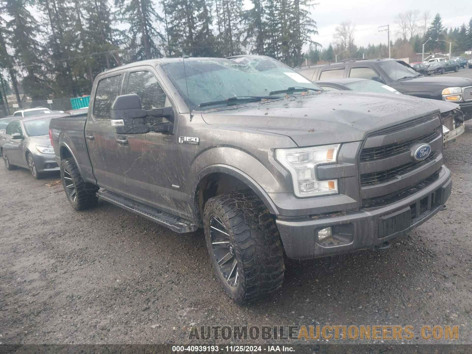 1FTFW1EG5GKG02878 FORD F-150 2016