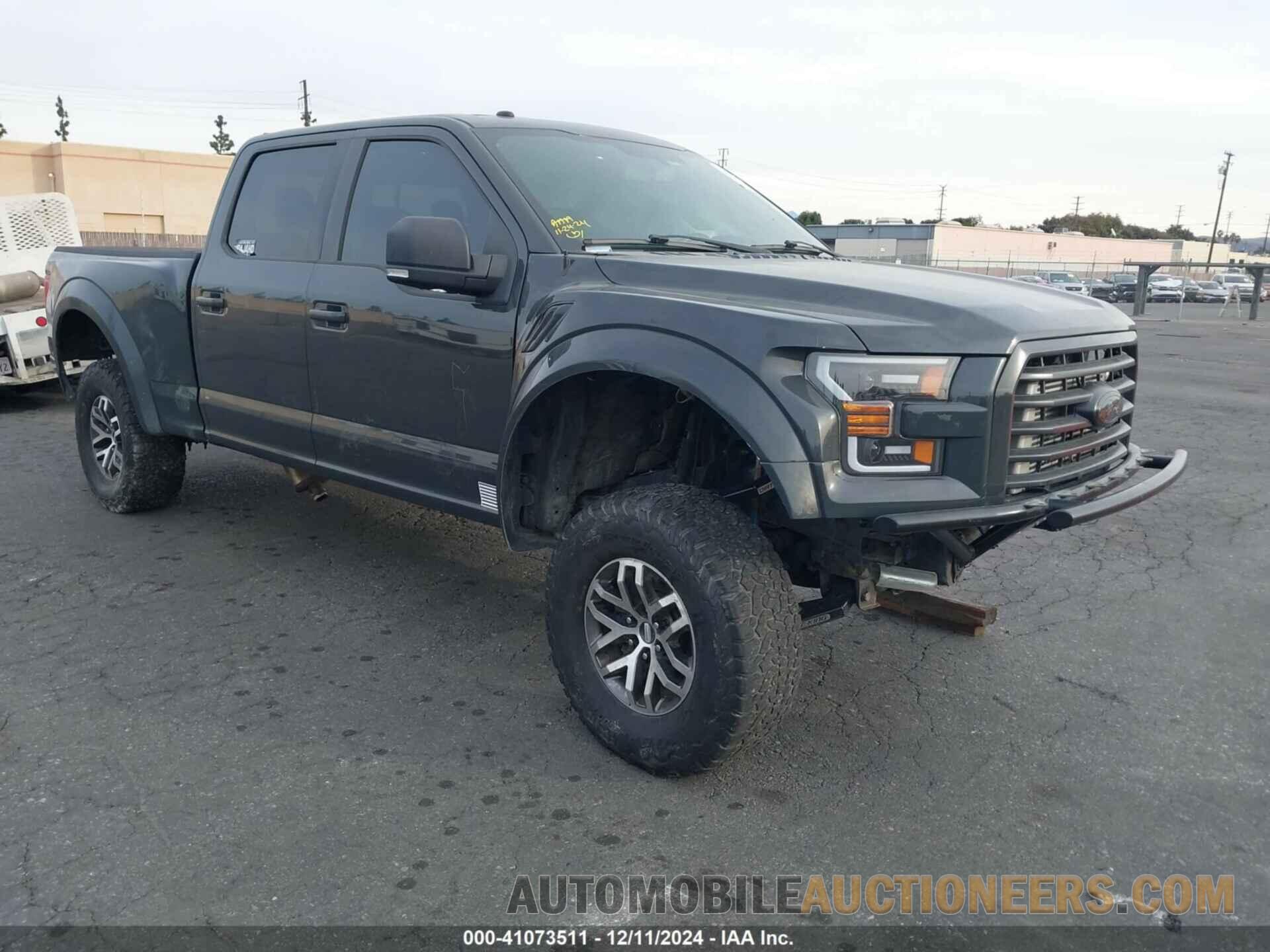 1FTFW1EG5HKD25506 FORD F150 2017