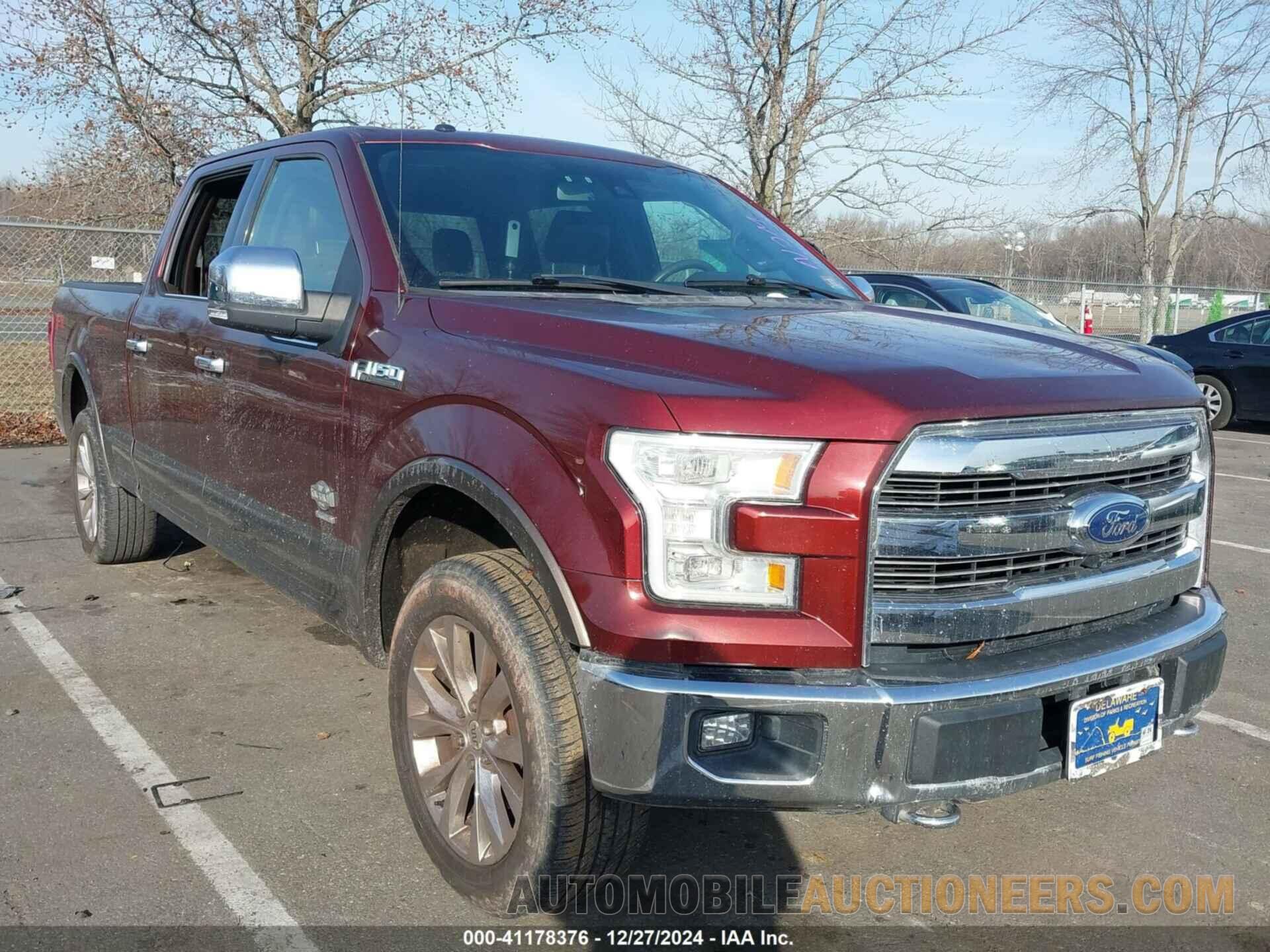 1FTFW1EG8FFA13668 FORD F-150 2015