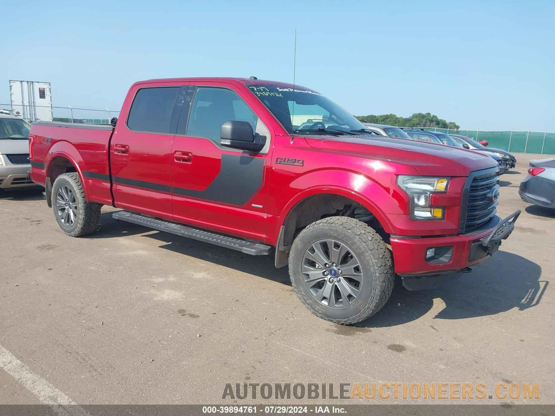 1FTFW1EGXGFD55298 FORD F-150 2016