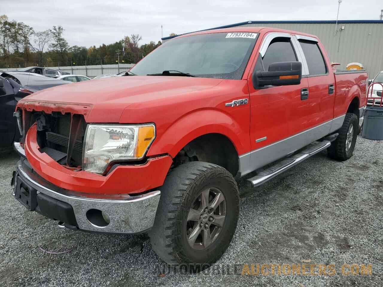 1FTFW1ET8CFB07526 FORD F-150 2012