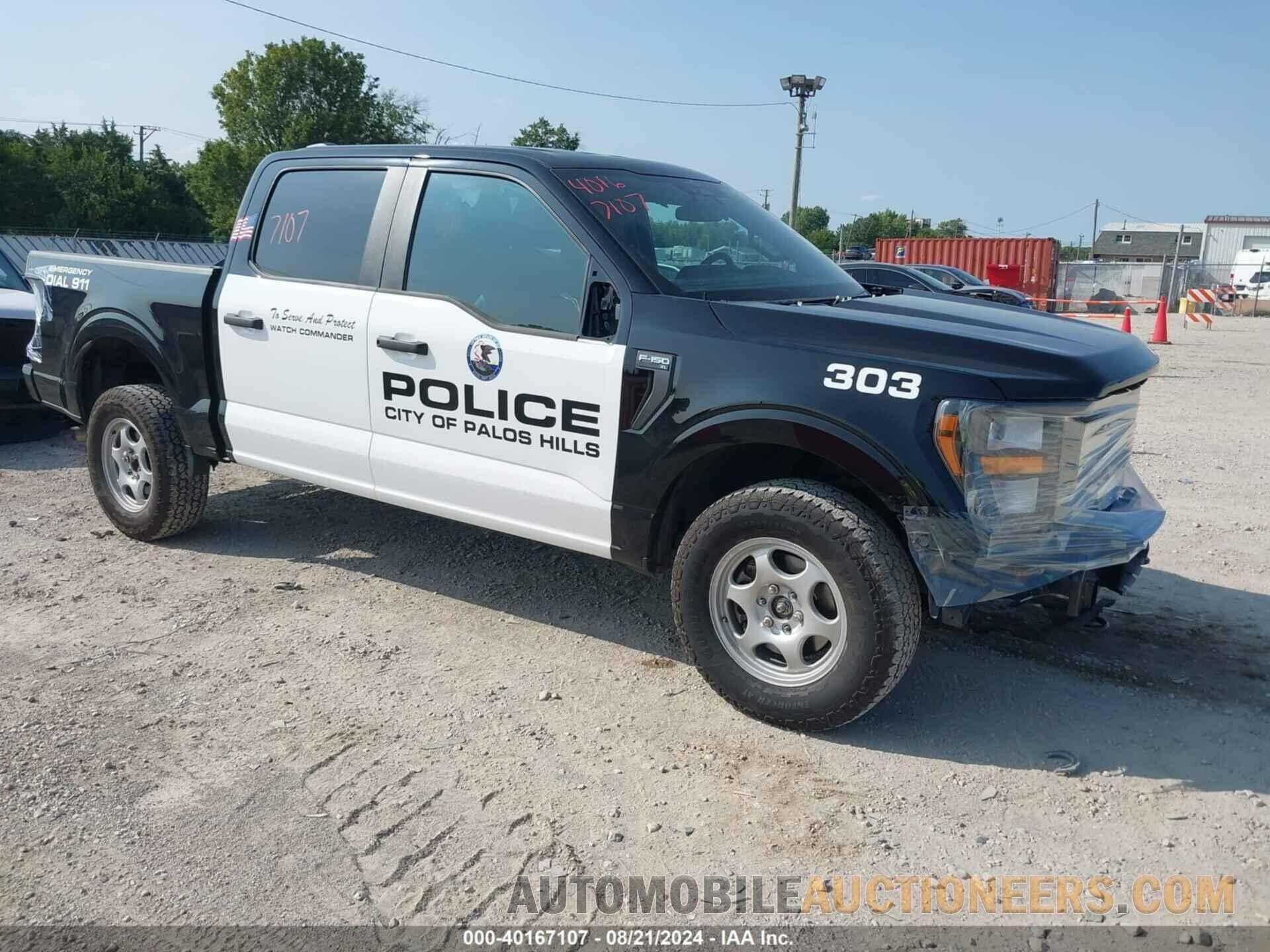 1FTFW1P80PKE68755 FORD F-150 POLICE RESPONDER 2023