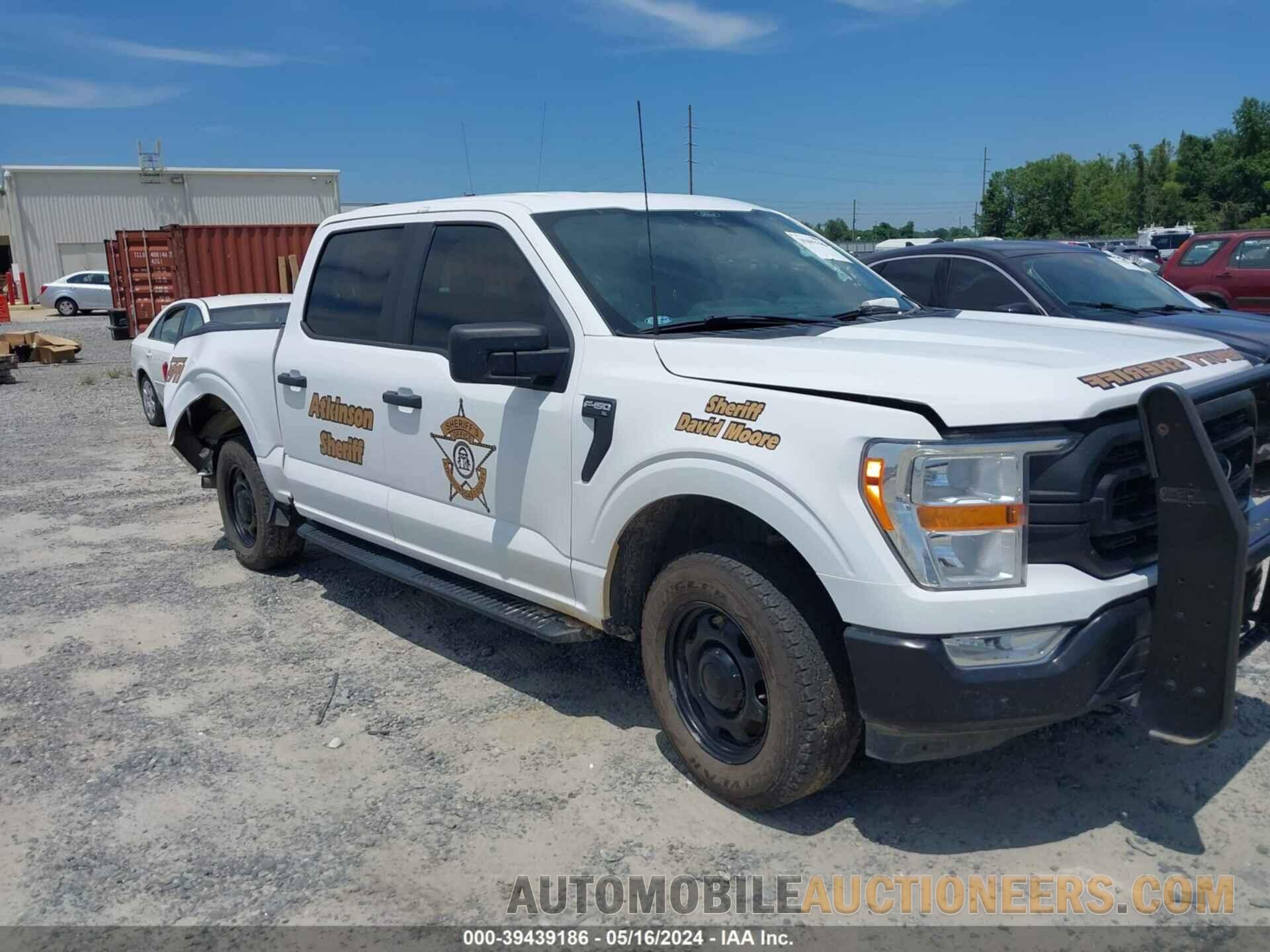 1FTFW1P85NKD42937 FORD F-150 POLICE RESPONDER 2022