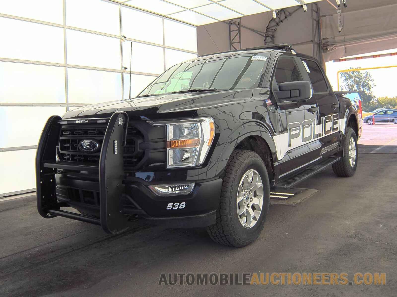 1FTFW1P86MKE08538 Ford F-150 Police Responder 2021