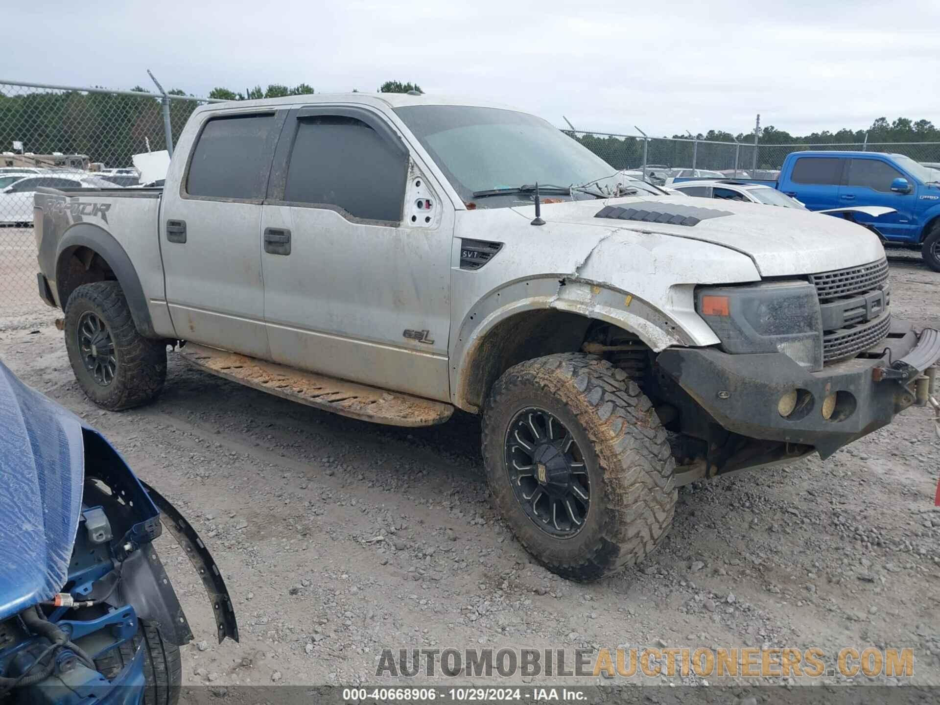 1FTFW1R68DFA42263 FORD F-150 2013