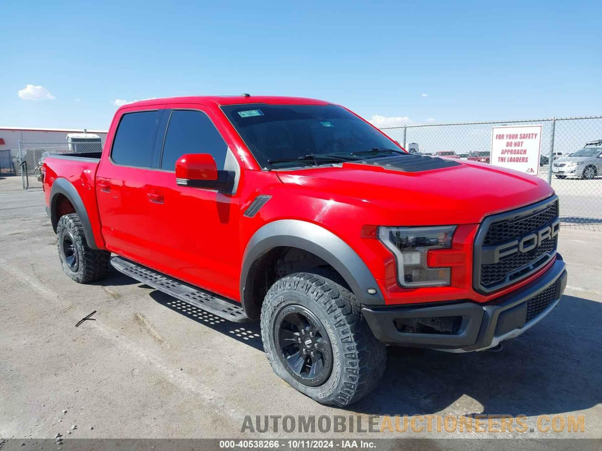 1FTFW1RG4JFC45879 FORD F-150 2018