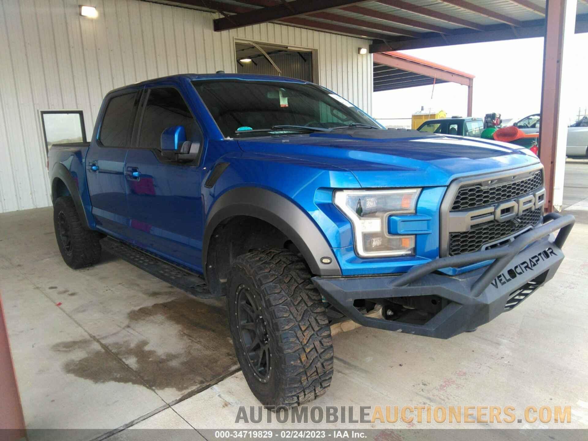 1FTFW1RG5JFD00176 FORD F-150 2018